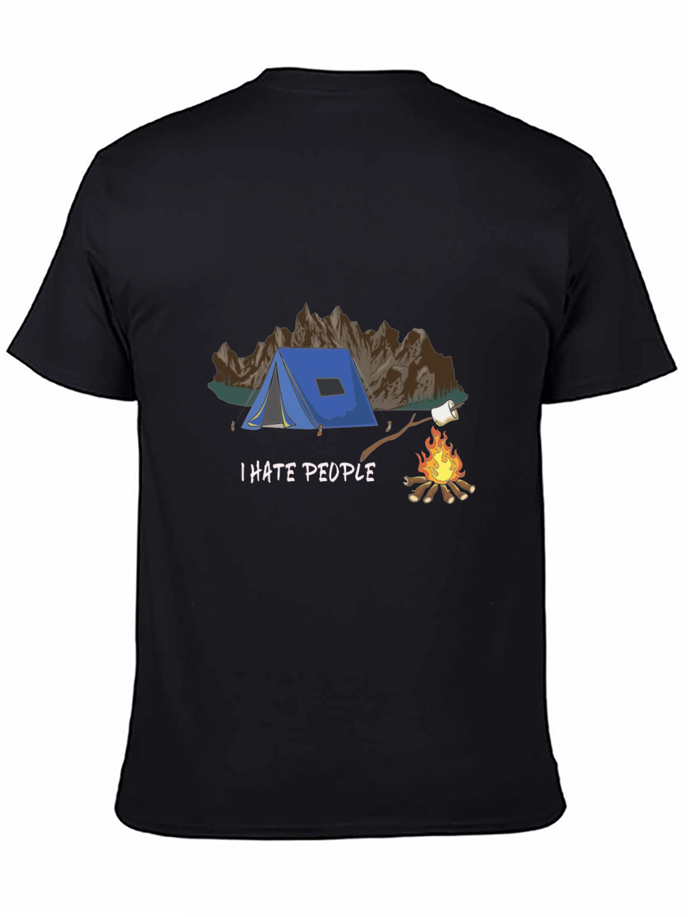 I Hate People Camping T-Shirt