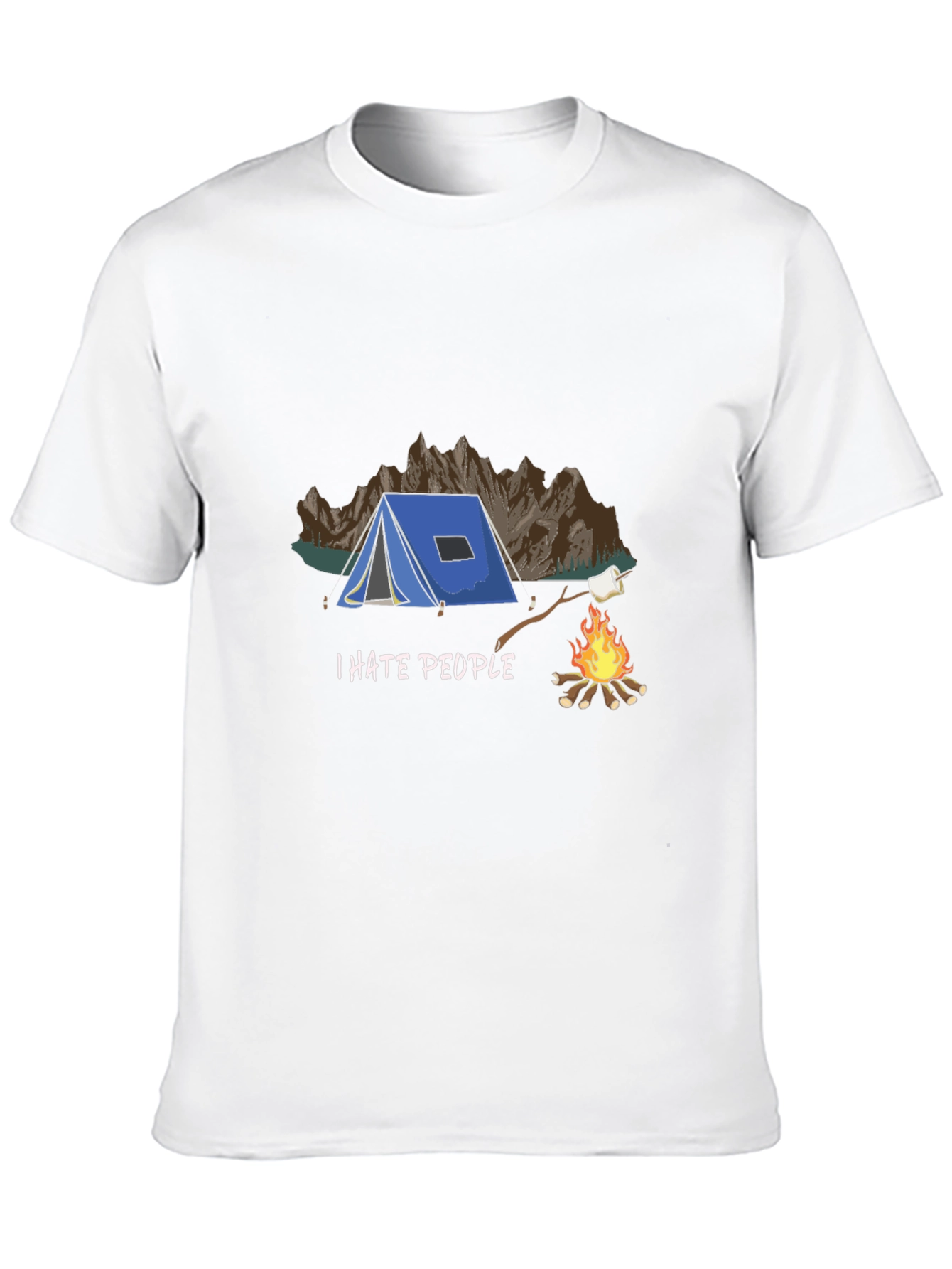 I Hate People Camping T-Shirt