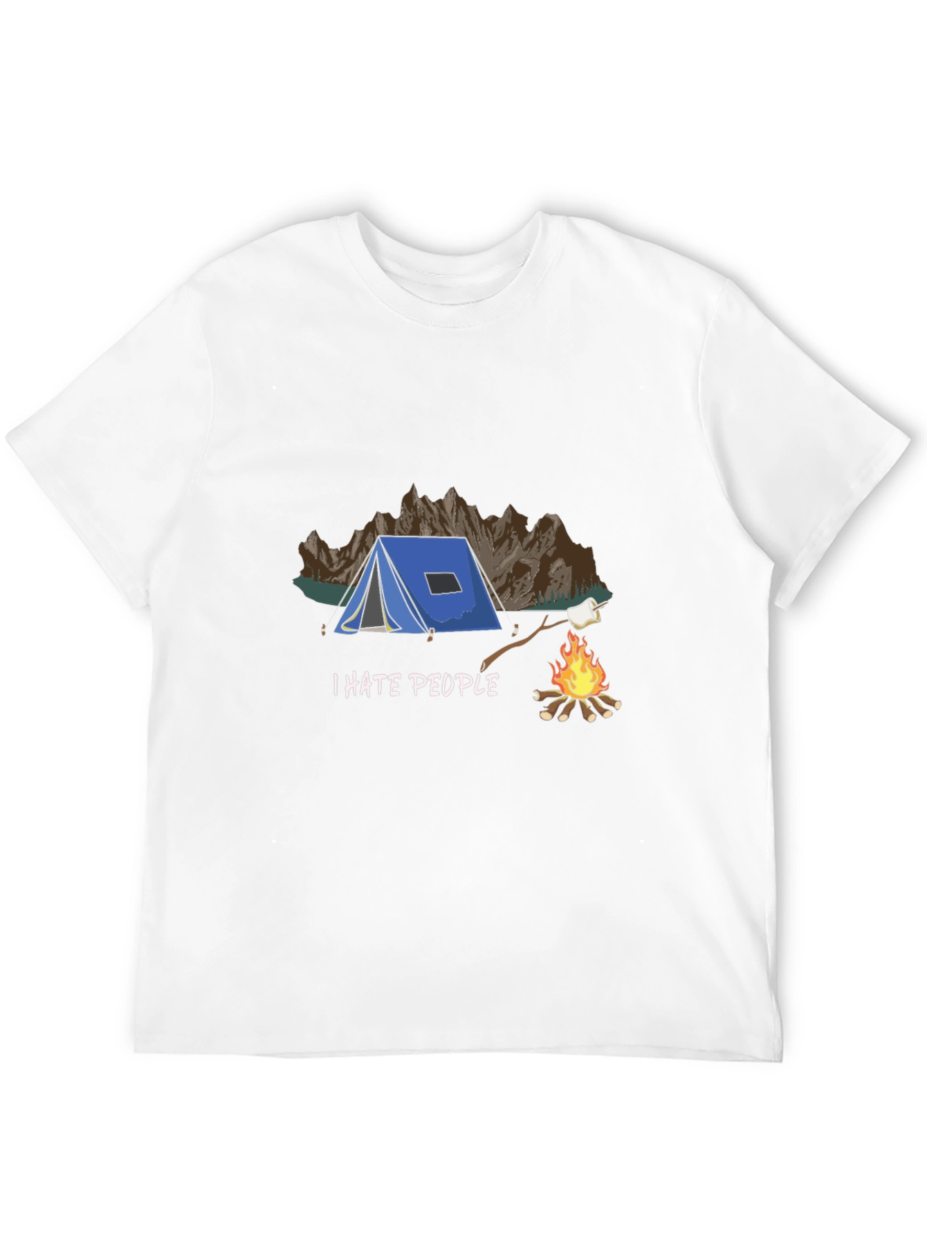 I Hate People Camping T-Shirt