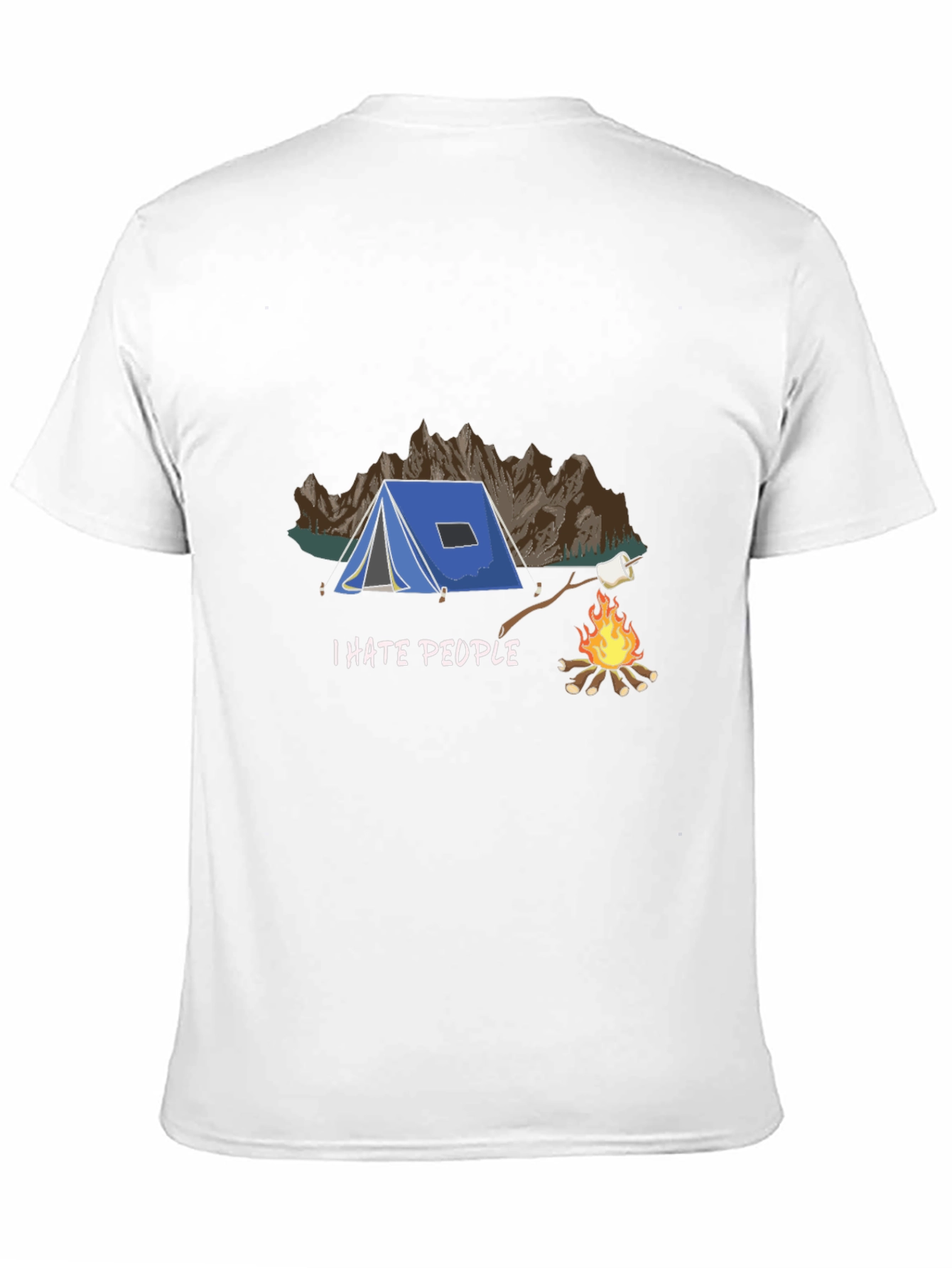 I Hate People Camping T-Shirt