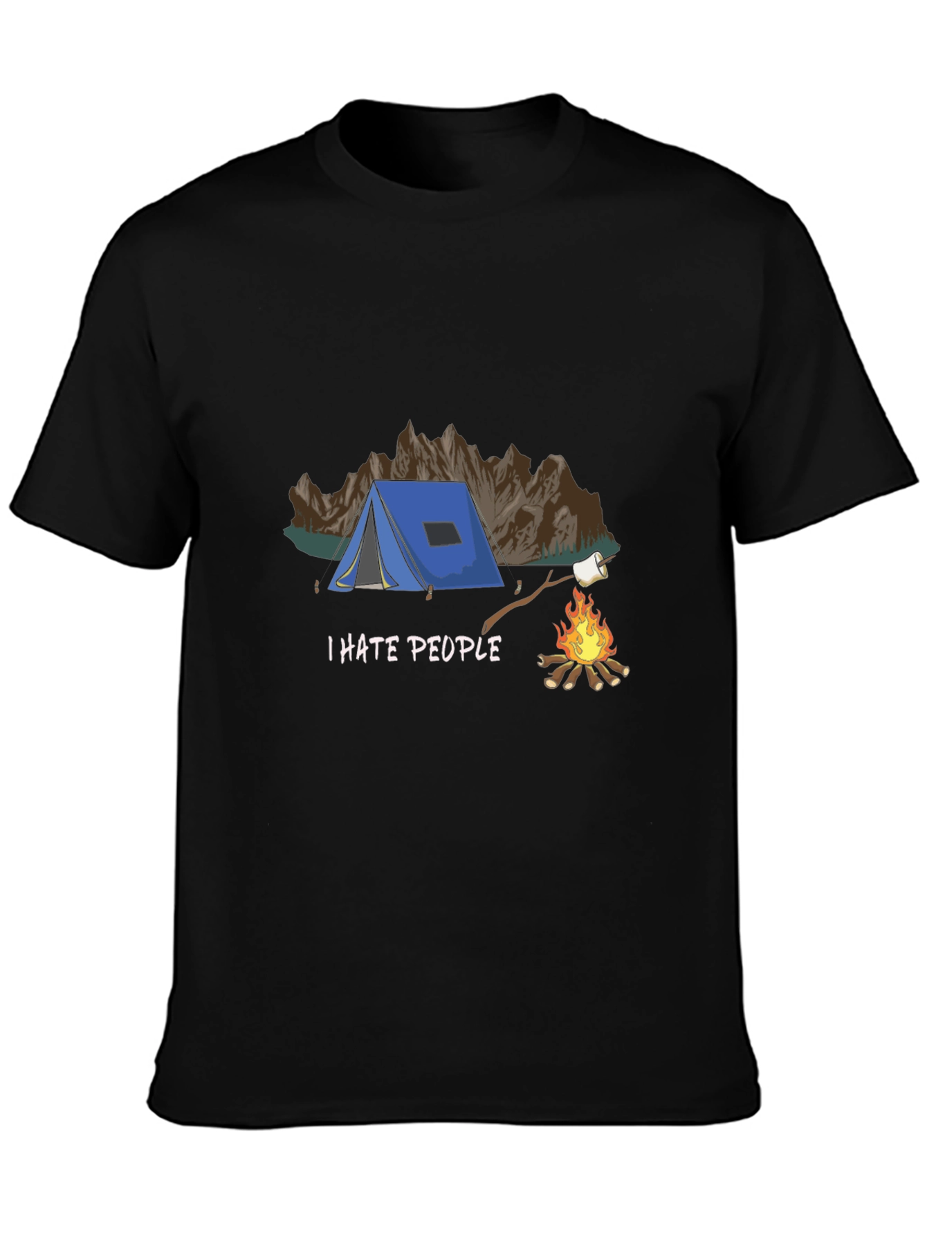 I Hate People Camping T-Shirt