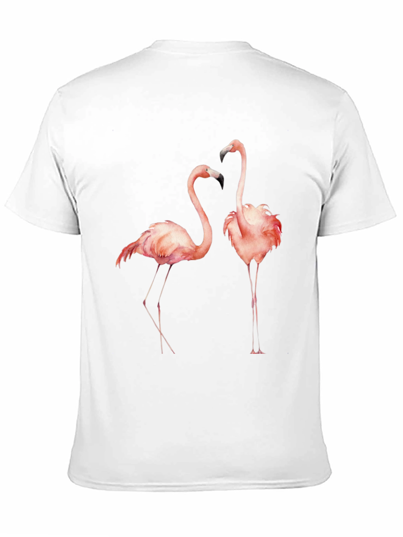 Flamingo Graphic Tee - Stylish Bird Print T-Shirt