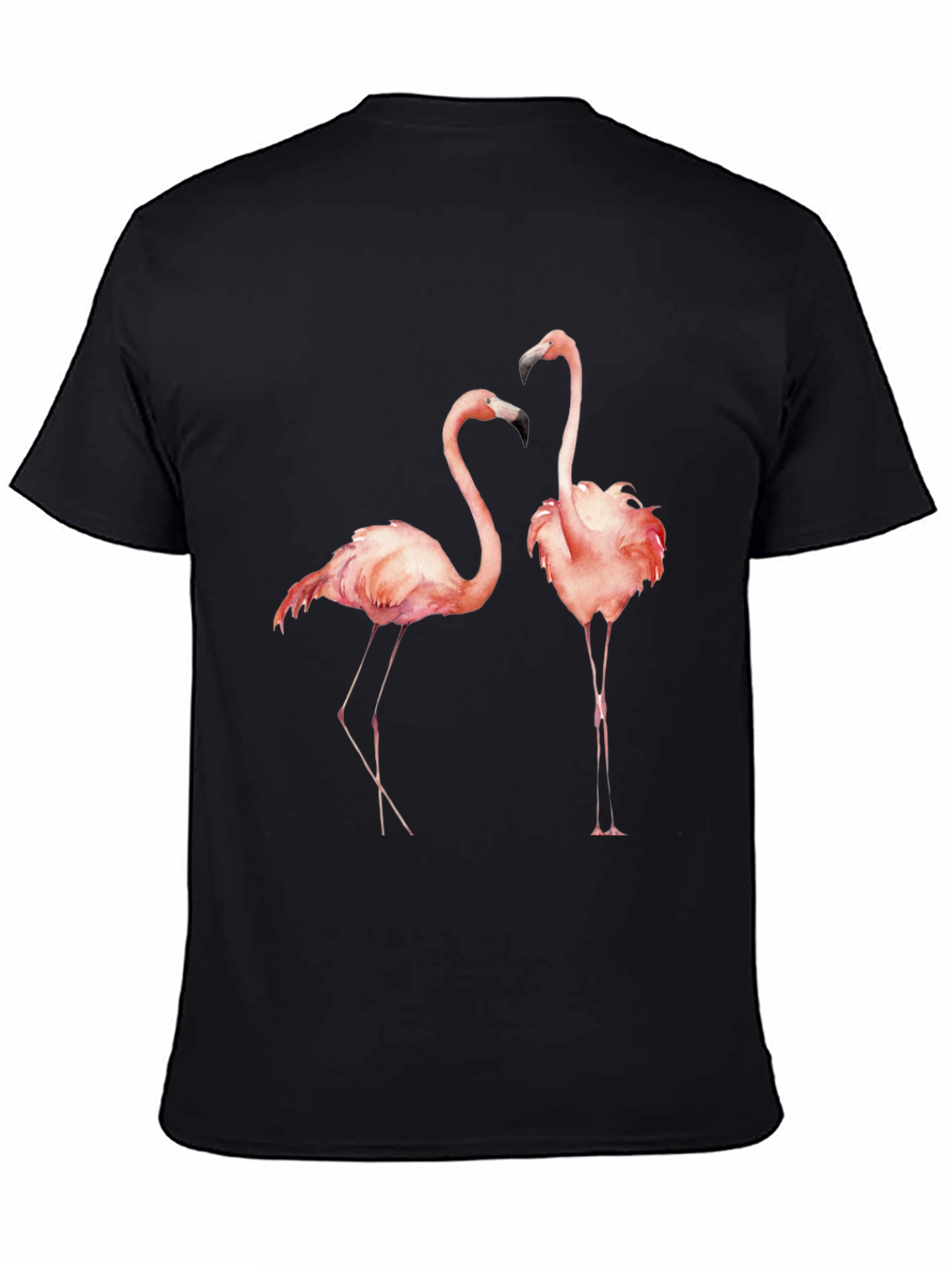 Flamingo Graphic Tee - Stylish Bird Print T-Shirt