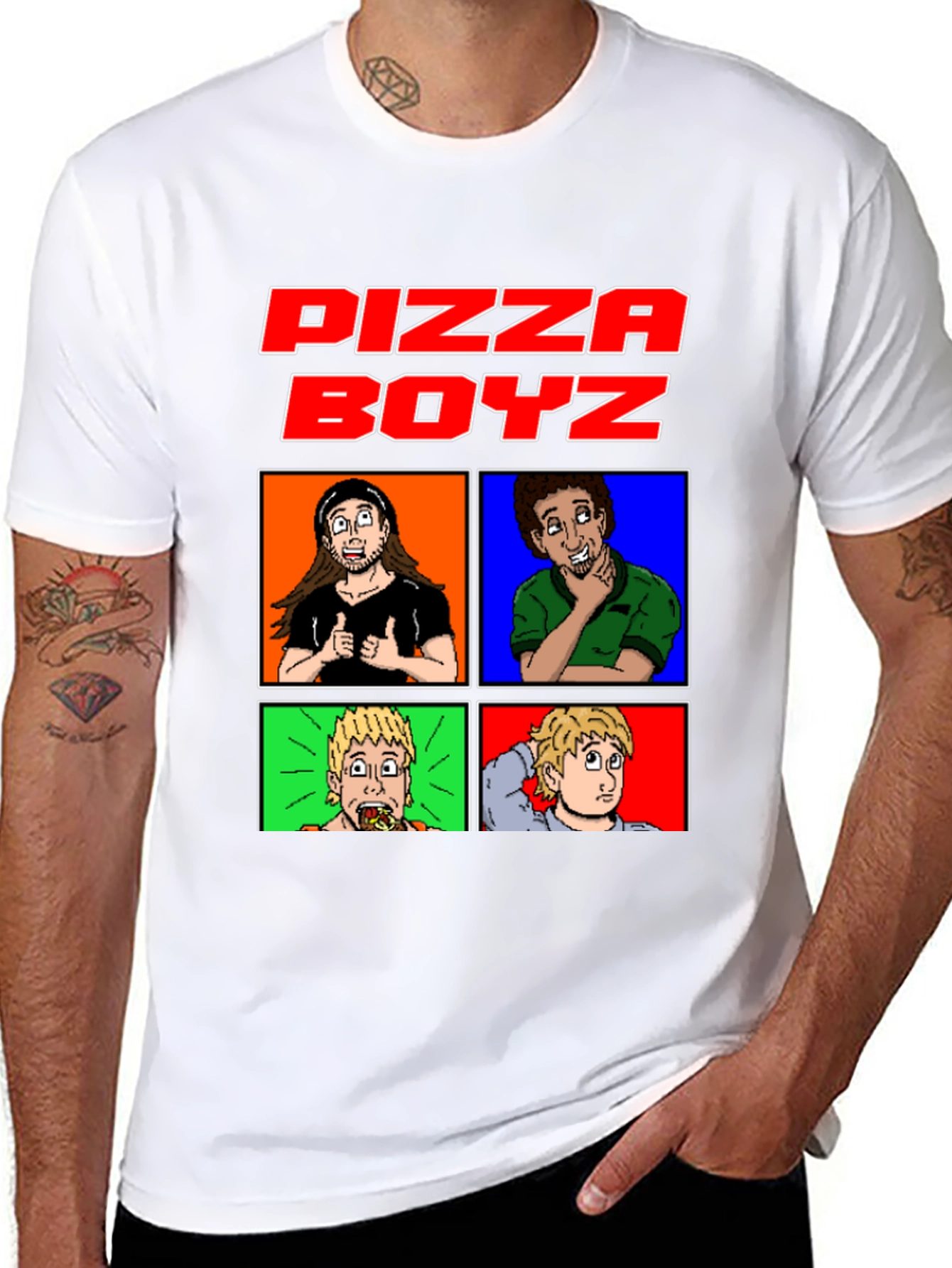 Pizza Boyz Graphic T-Shirt