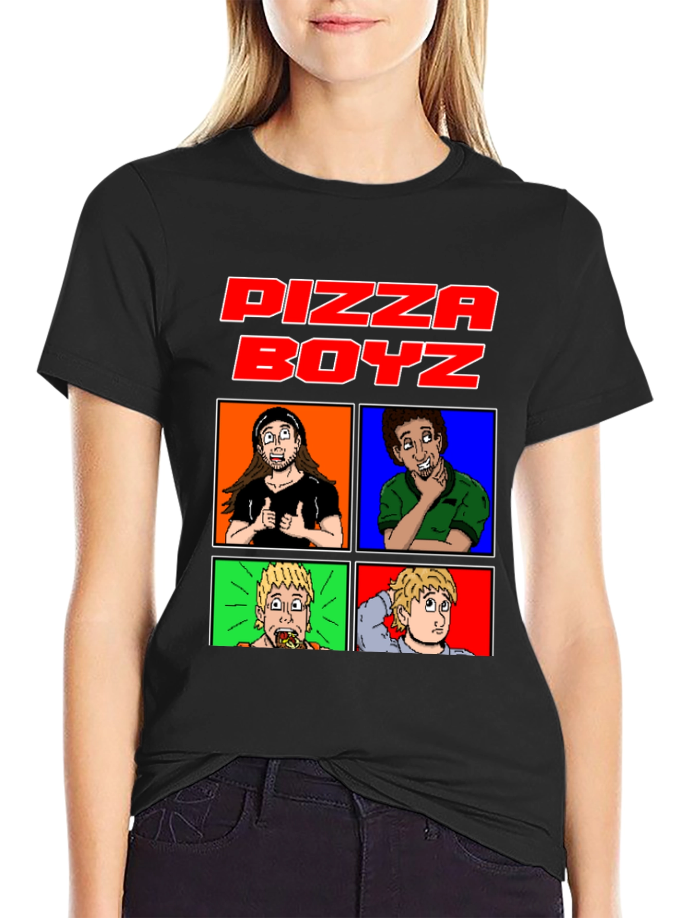 Pizza Boyz Graphic T-Shirt