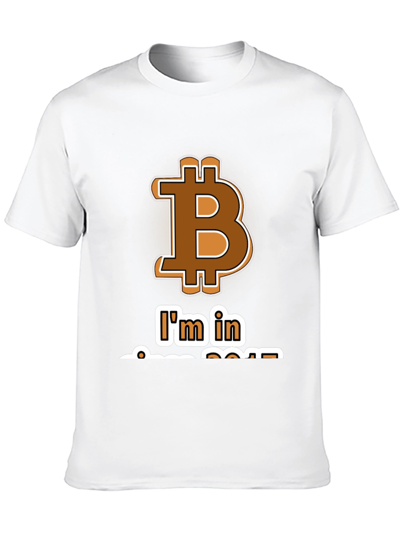 Bitcoin Enthusiast Black T-Shirt