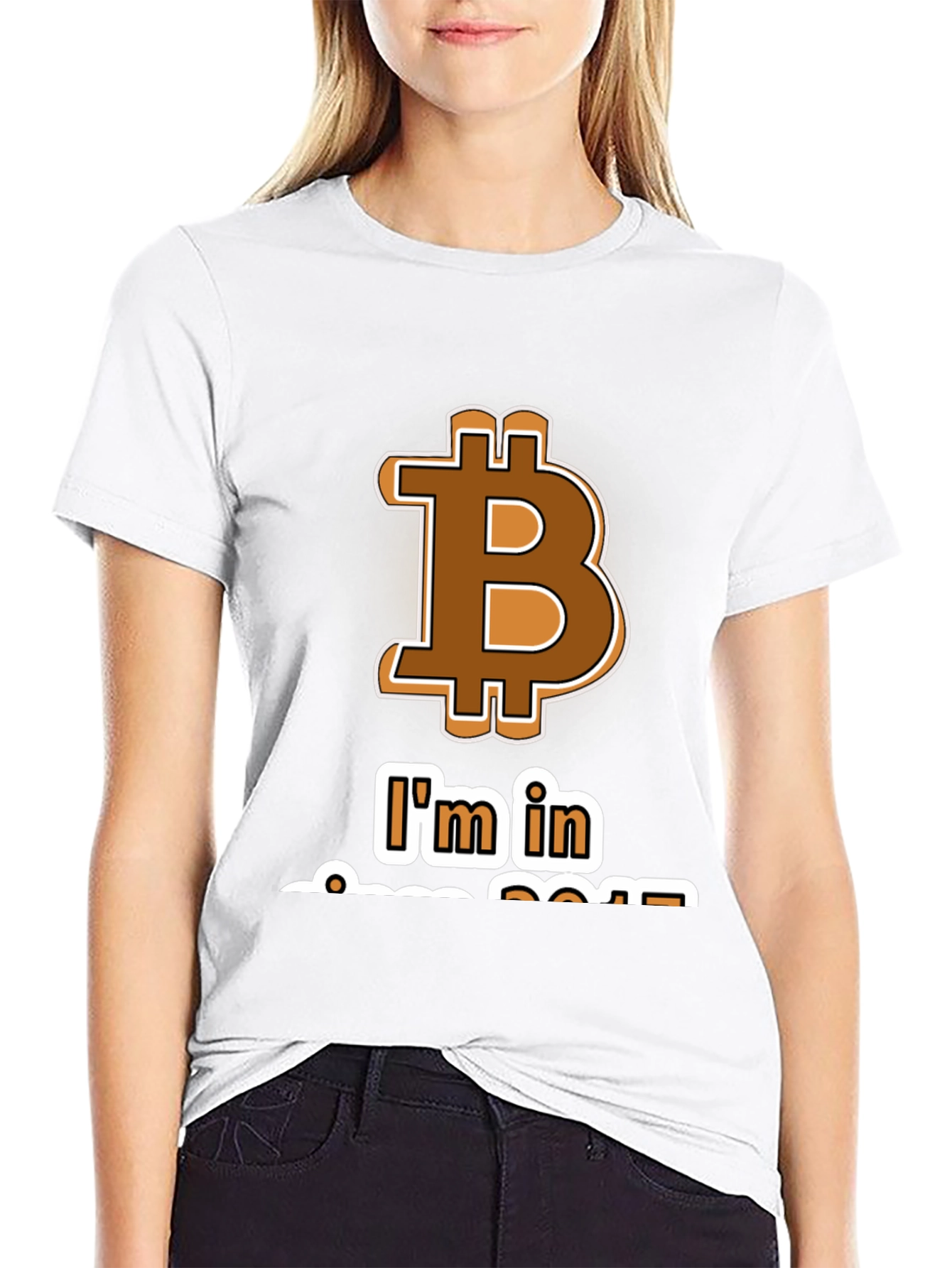 Bitcoin Enthusiast Black T-Shirt