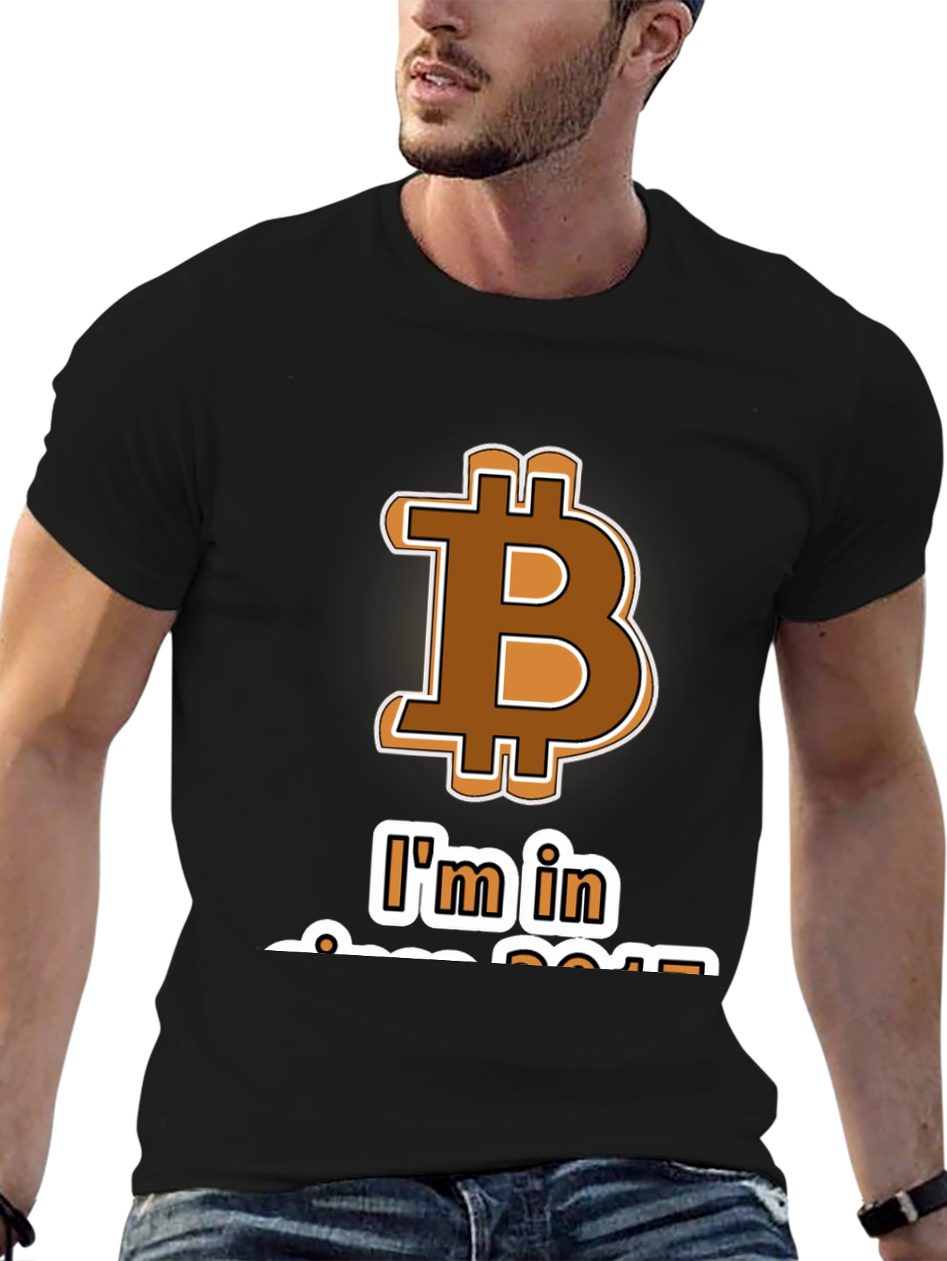 Bitcoin Enthusiast Black T-Shirt