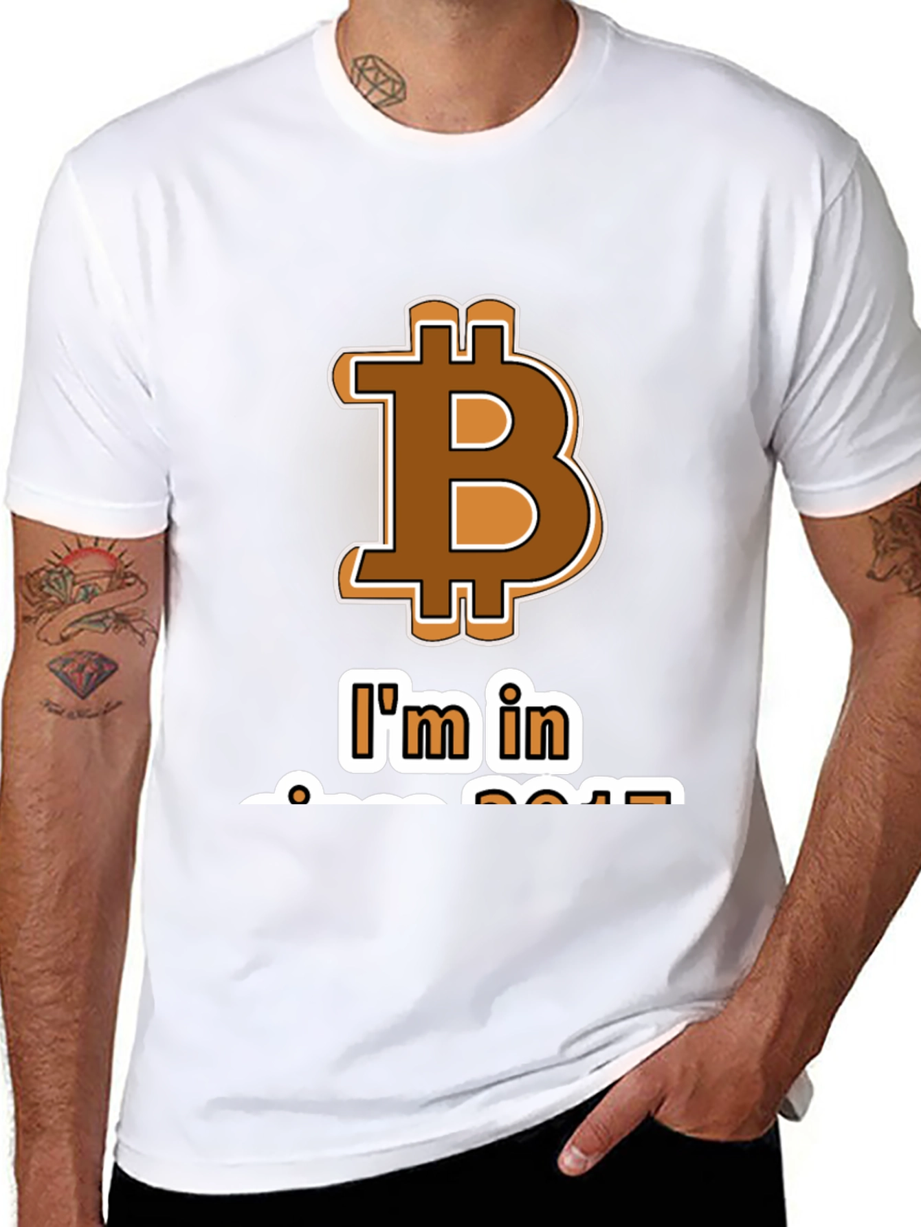 Bitcoin Enthusiast Black T-Shirt