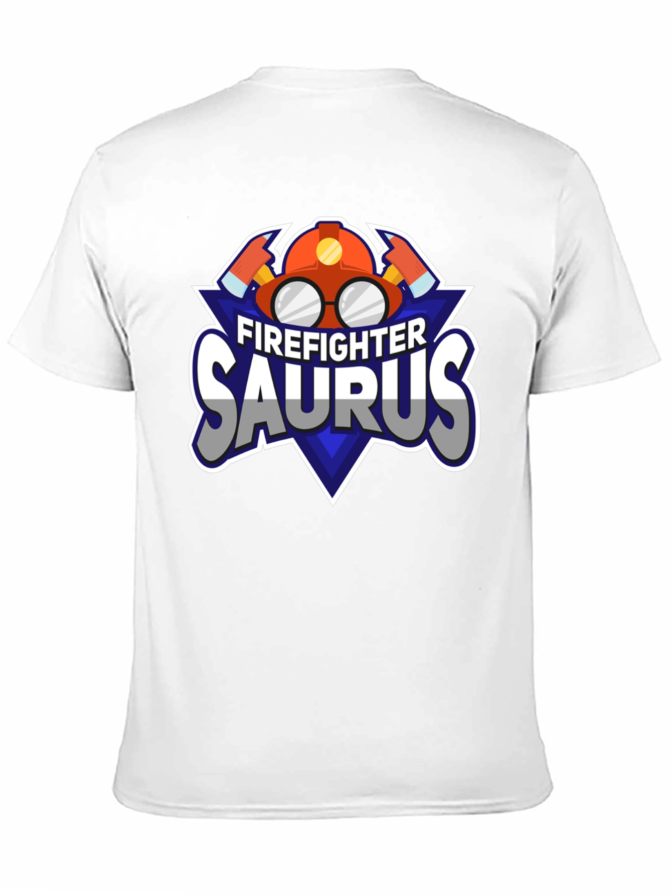 Firefighter Saurus Graphic T-Shirt