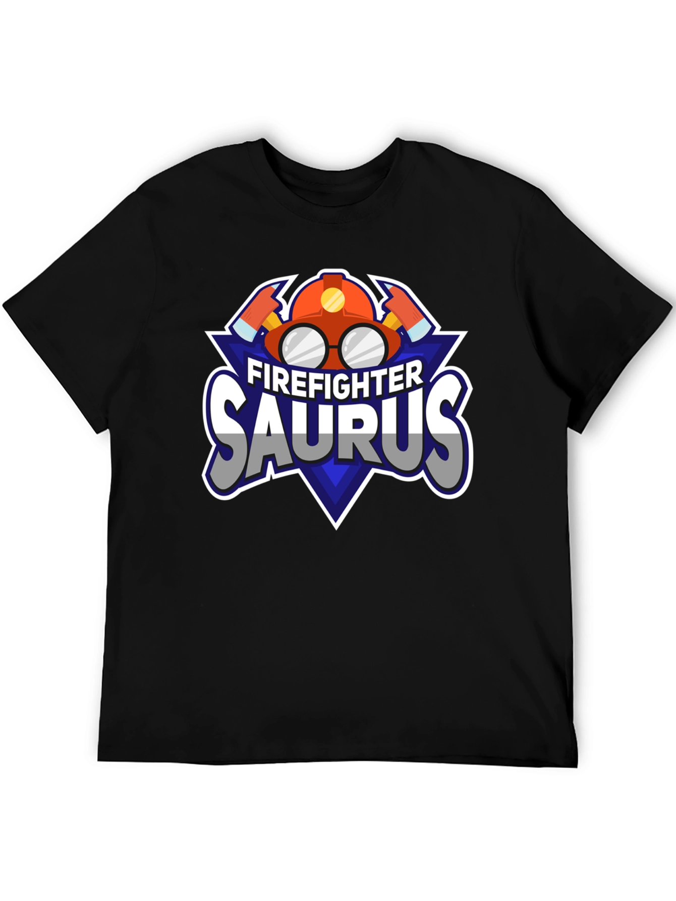 Firefighter Saurus Graphic T-Shirt