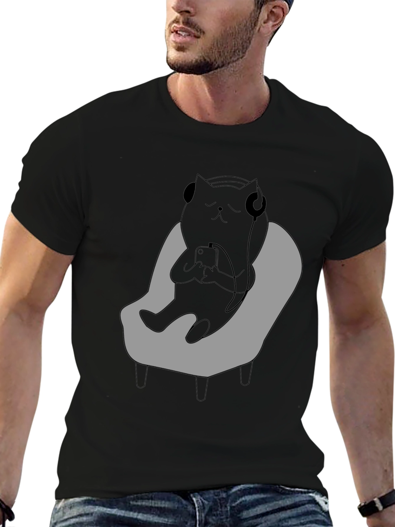 Cool Cat Relaxing T-Shirt