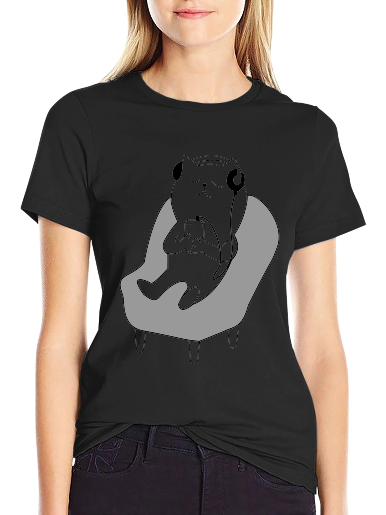 Cool Cat Relaxing T-Shirt