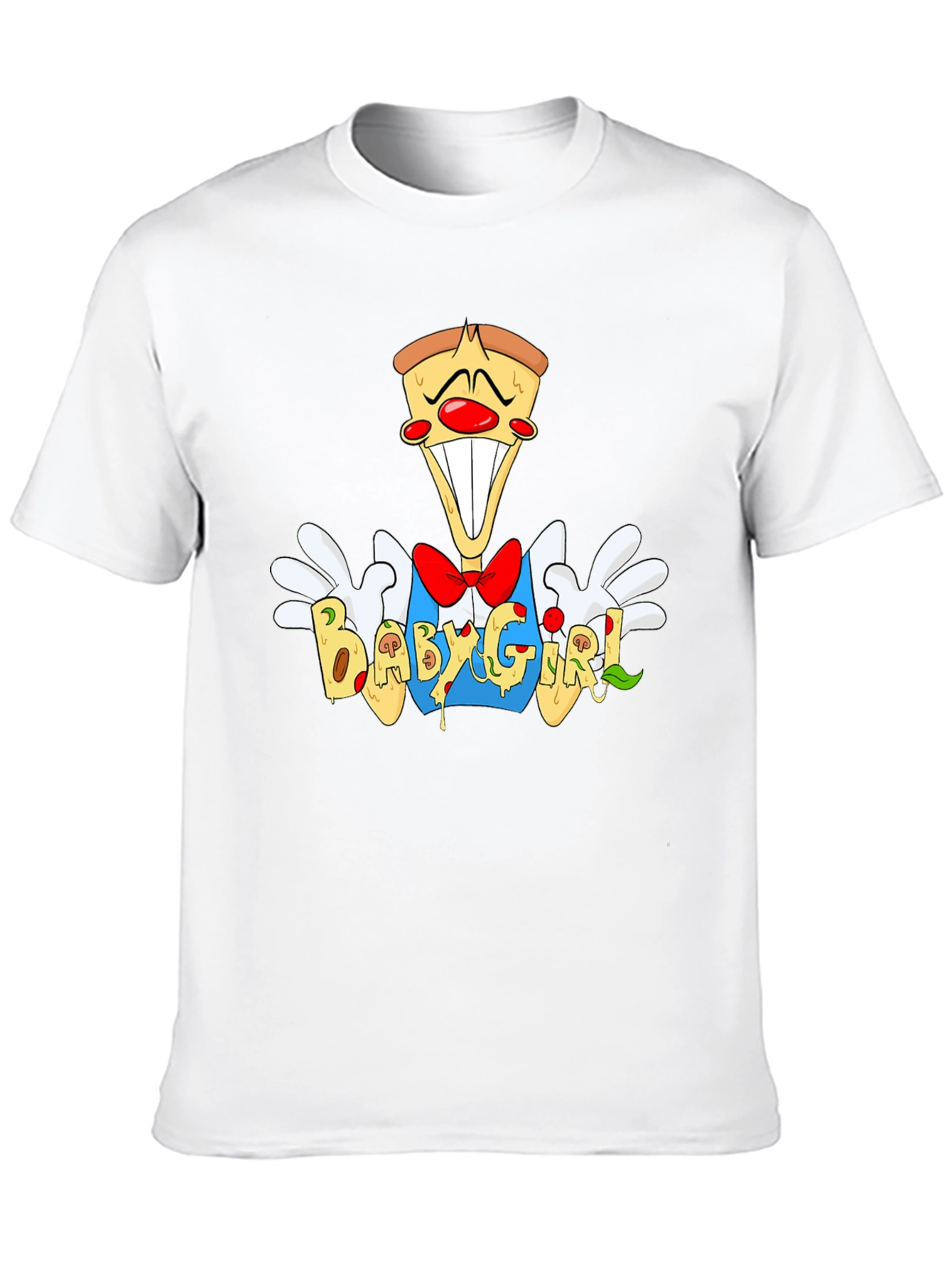 Pizza Clown Babygirl Graphic Tee - Unisex