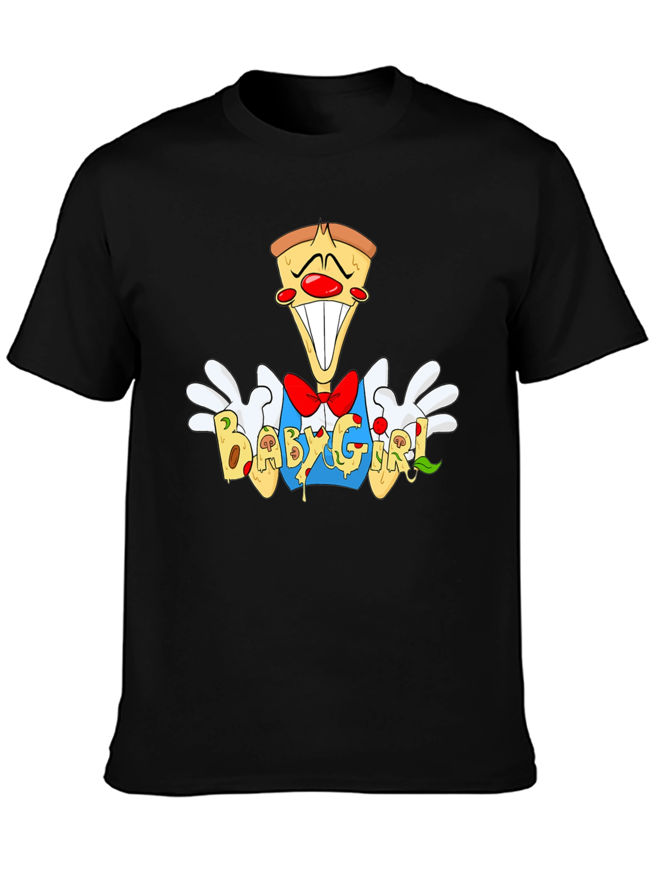 Pizza Clown Babygirl Graphic Tee - Unisex