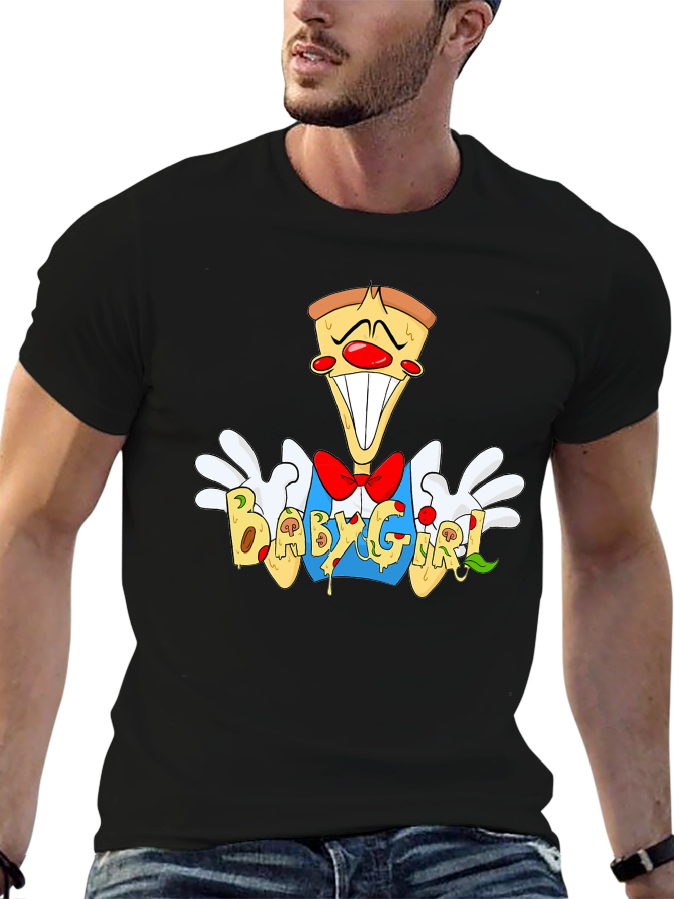 Pizza Clown Babygirl Graphic Tee - Unisex