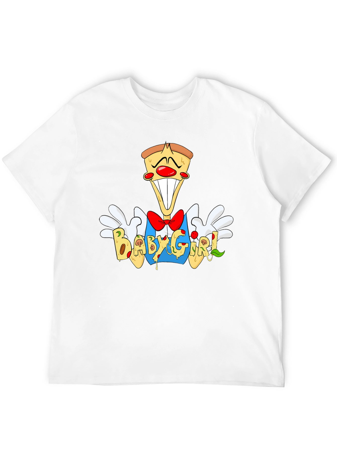 Pizza Clown Babygirl Graphic Tee - Unisex