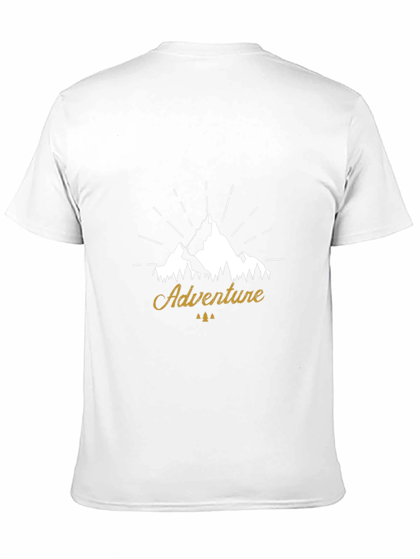 Adventure Mountain Graphic Tee - Black