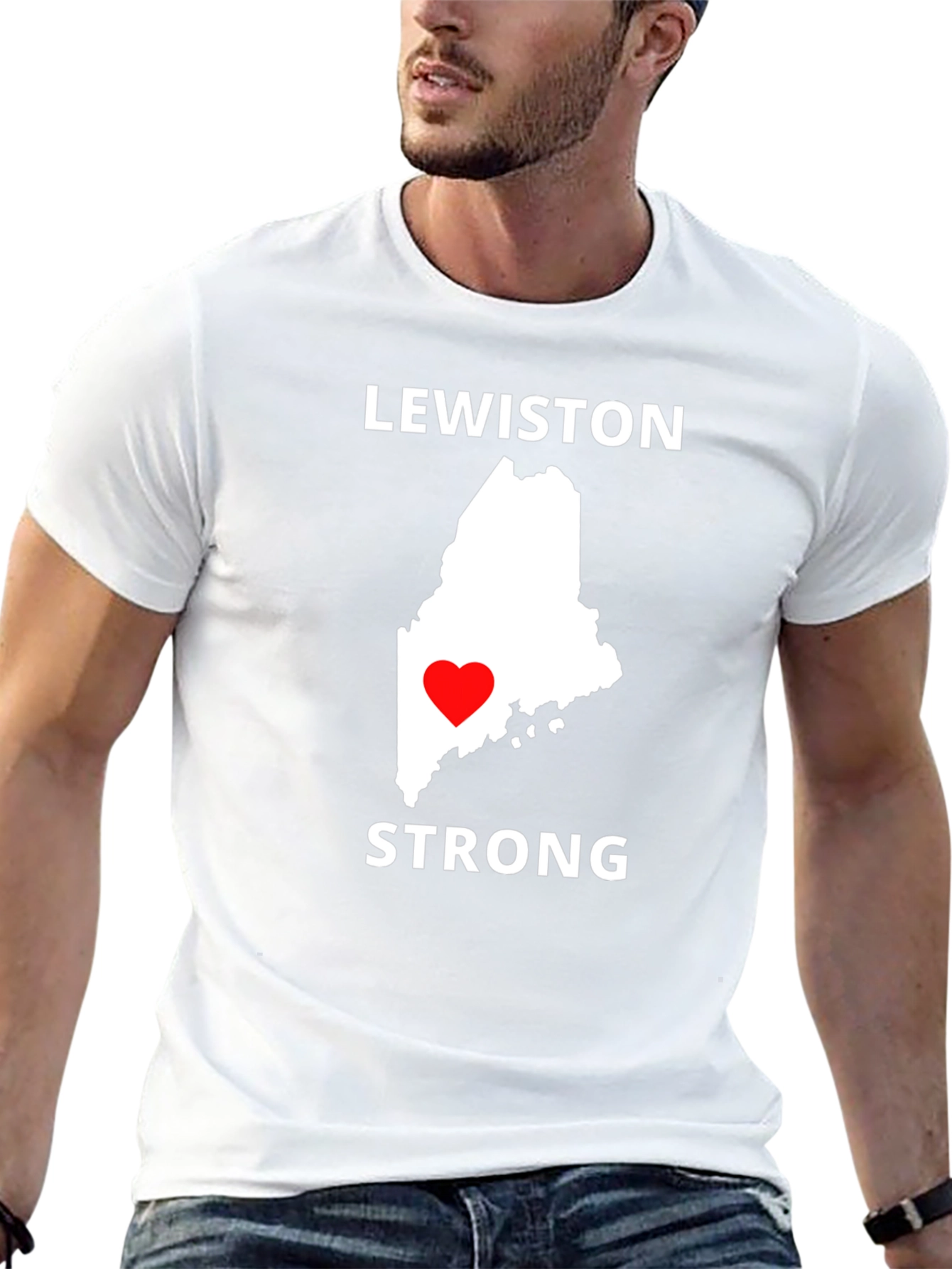 Lewiston Strong T-Shirt - Maine Love