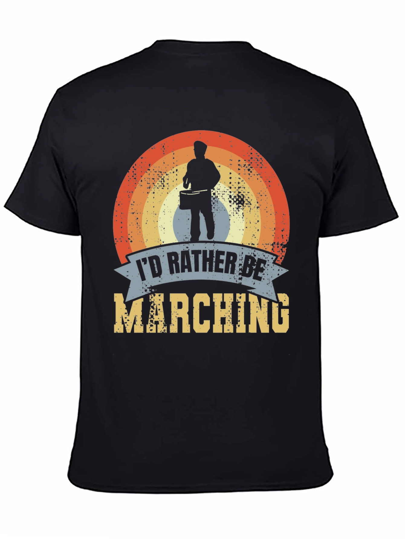 Marching Band T-Shirt: Id Rather Be Marching