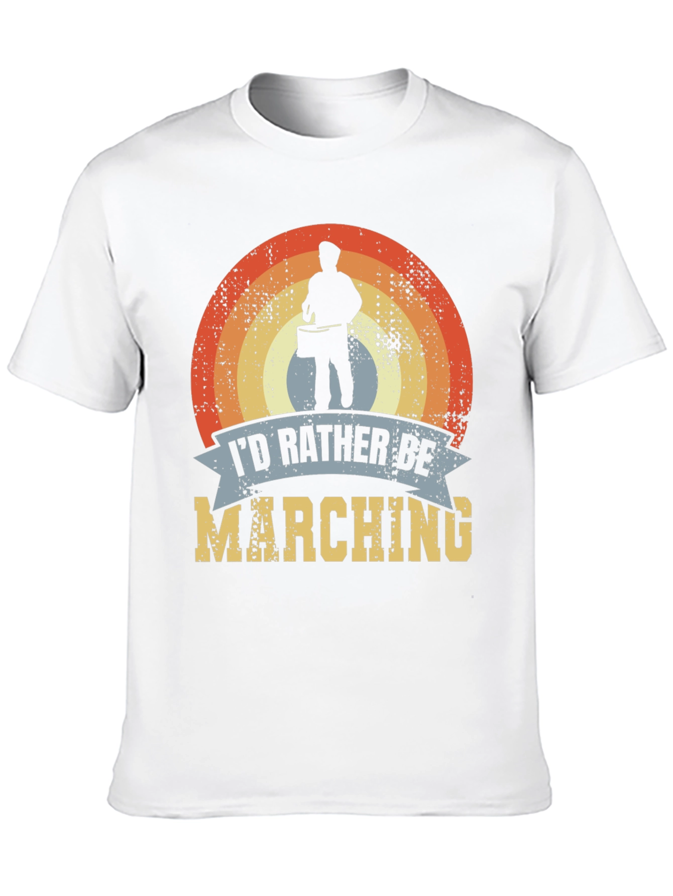 Marching Band T-Shirt: Id Rather Be Marching