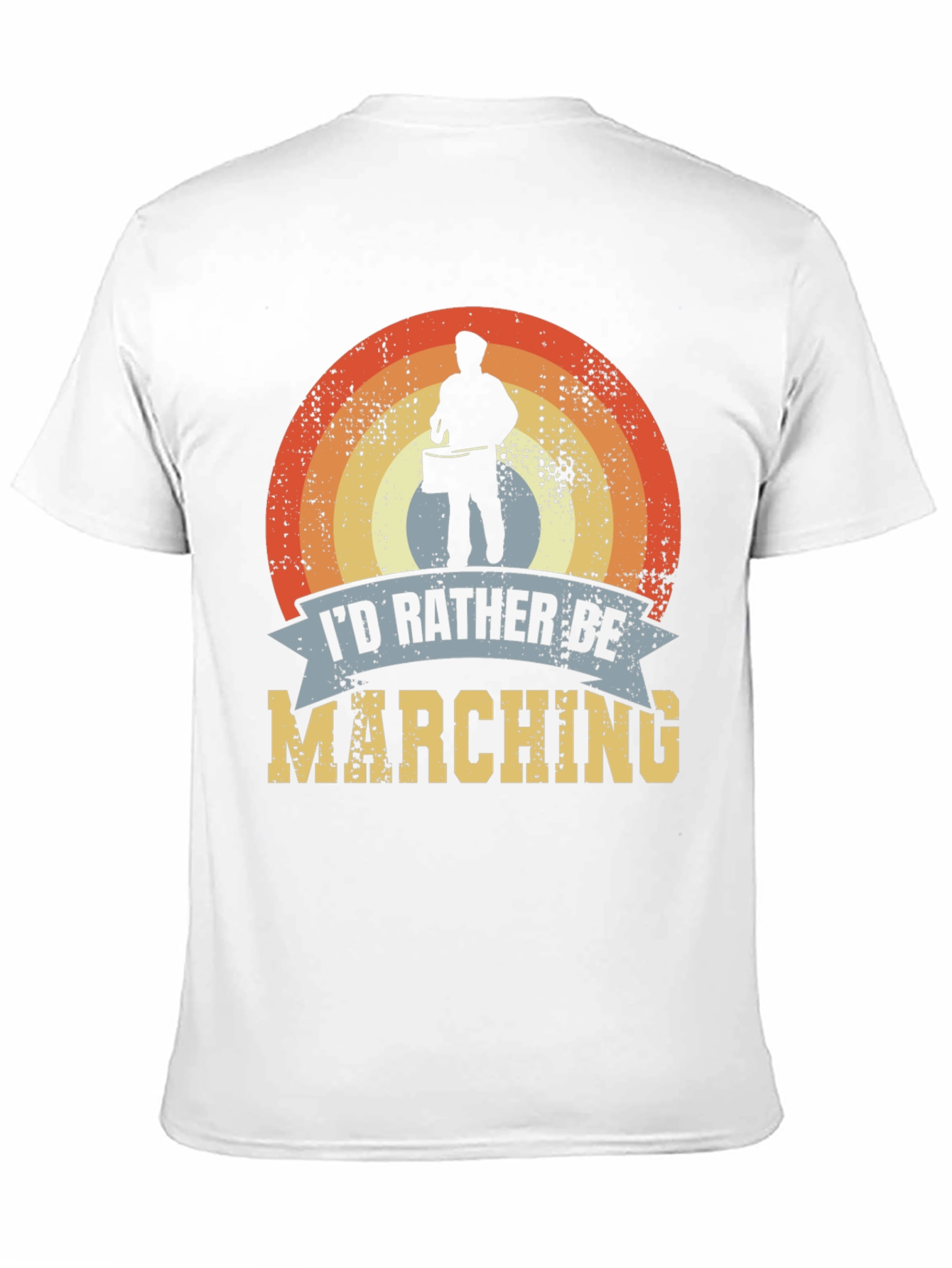 Marching Band T-Shirt: Id Rather Be Marching
