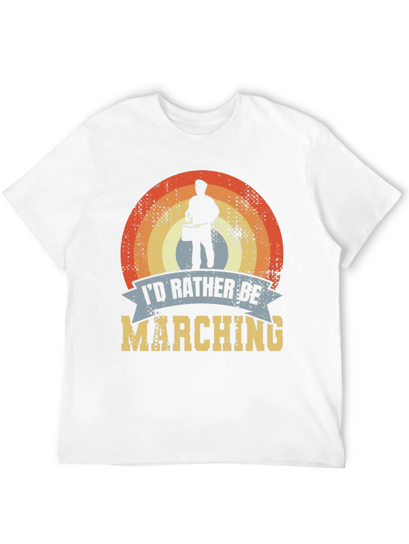 Marching Band T-Shirt: Id Rather Be Marching
