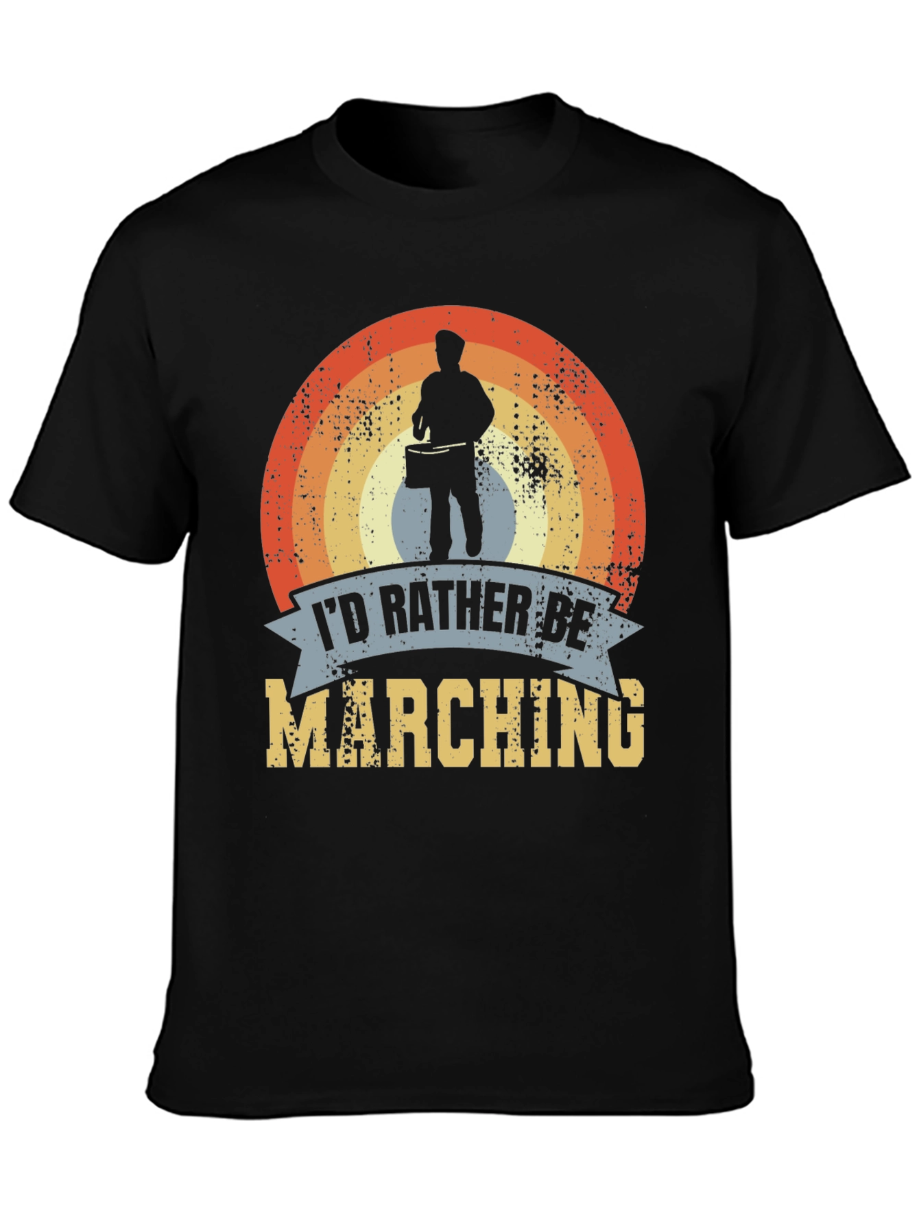 Marching Band T-Shirt: Id Rather Be Marching