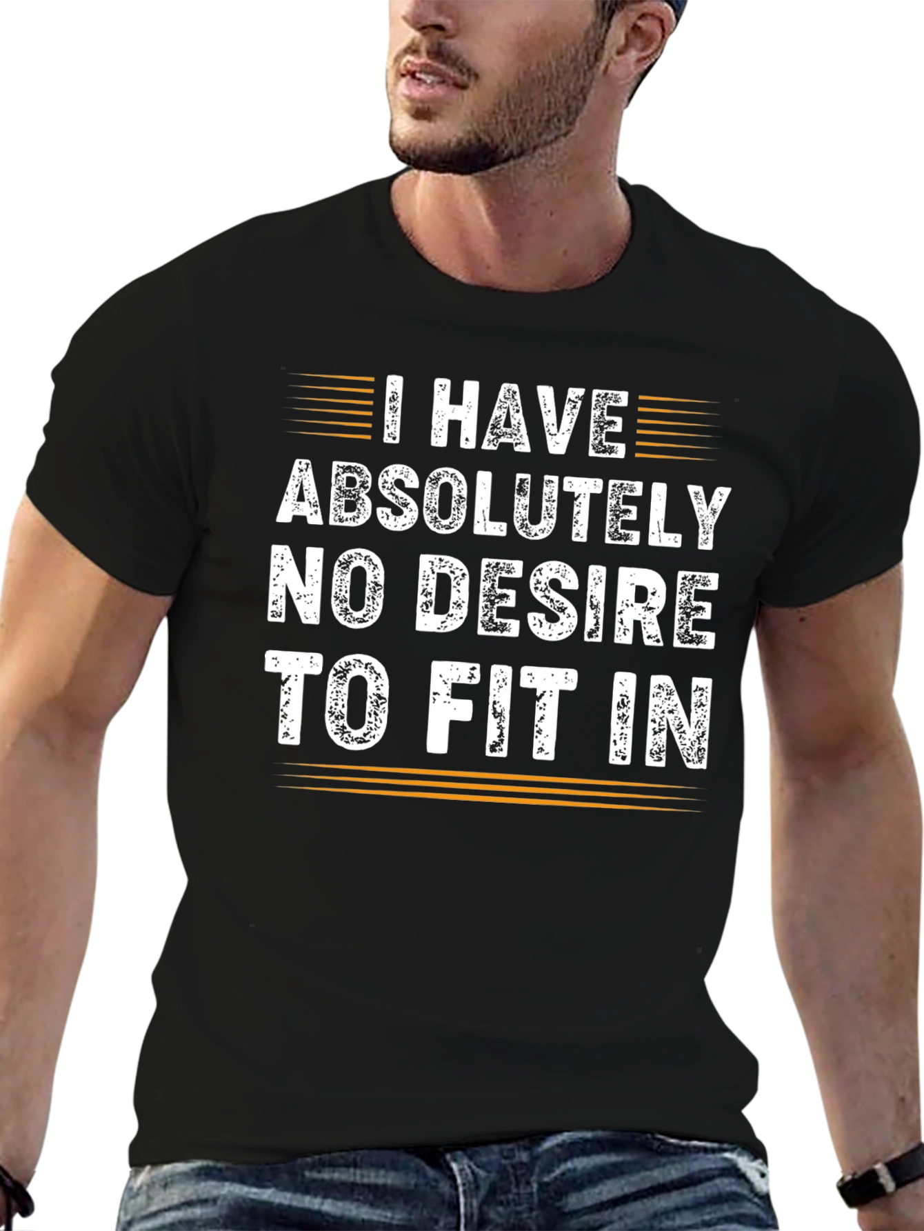 I Have No Desire to Fit In Graphic Tee