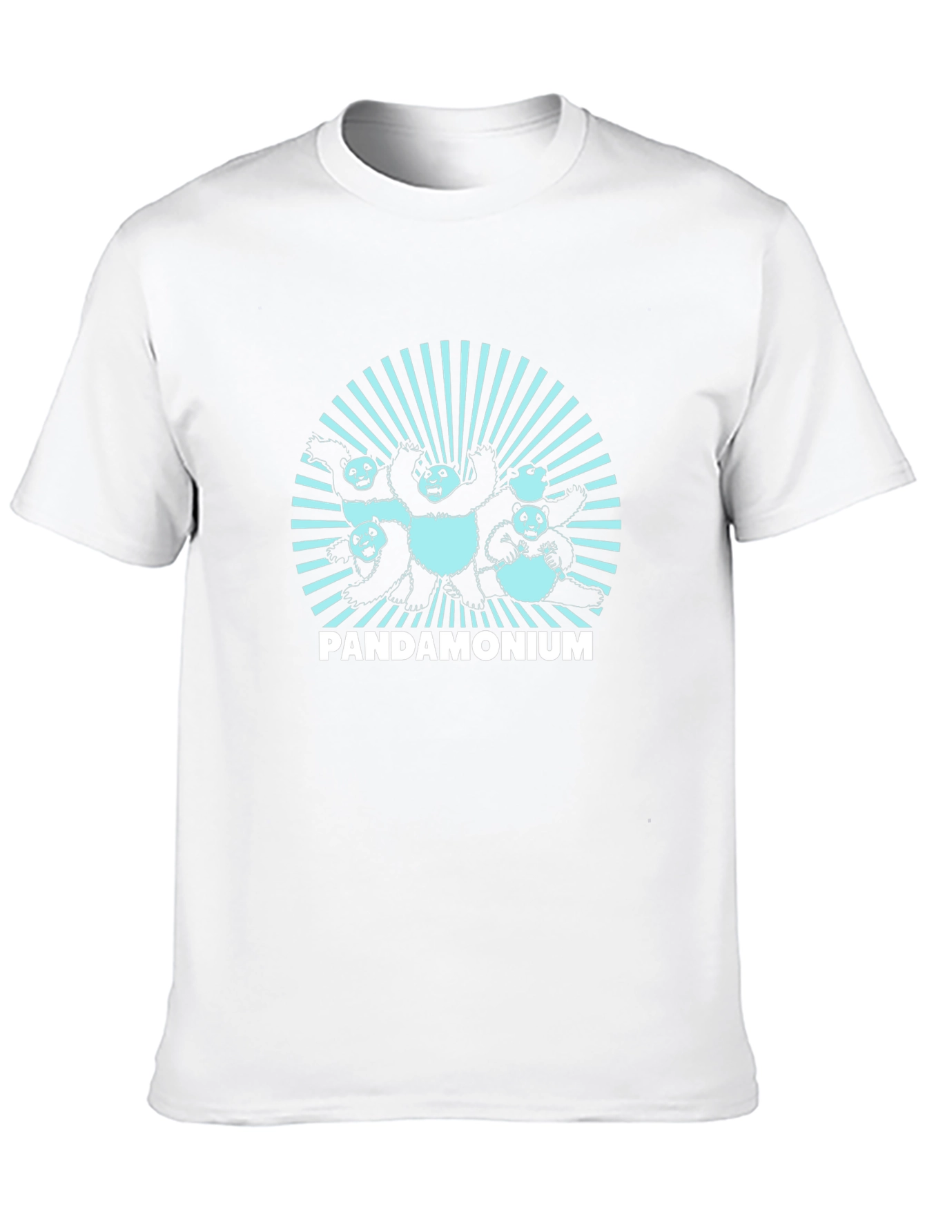 Pandamonium Graphic Tee - Cool Panda Design