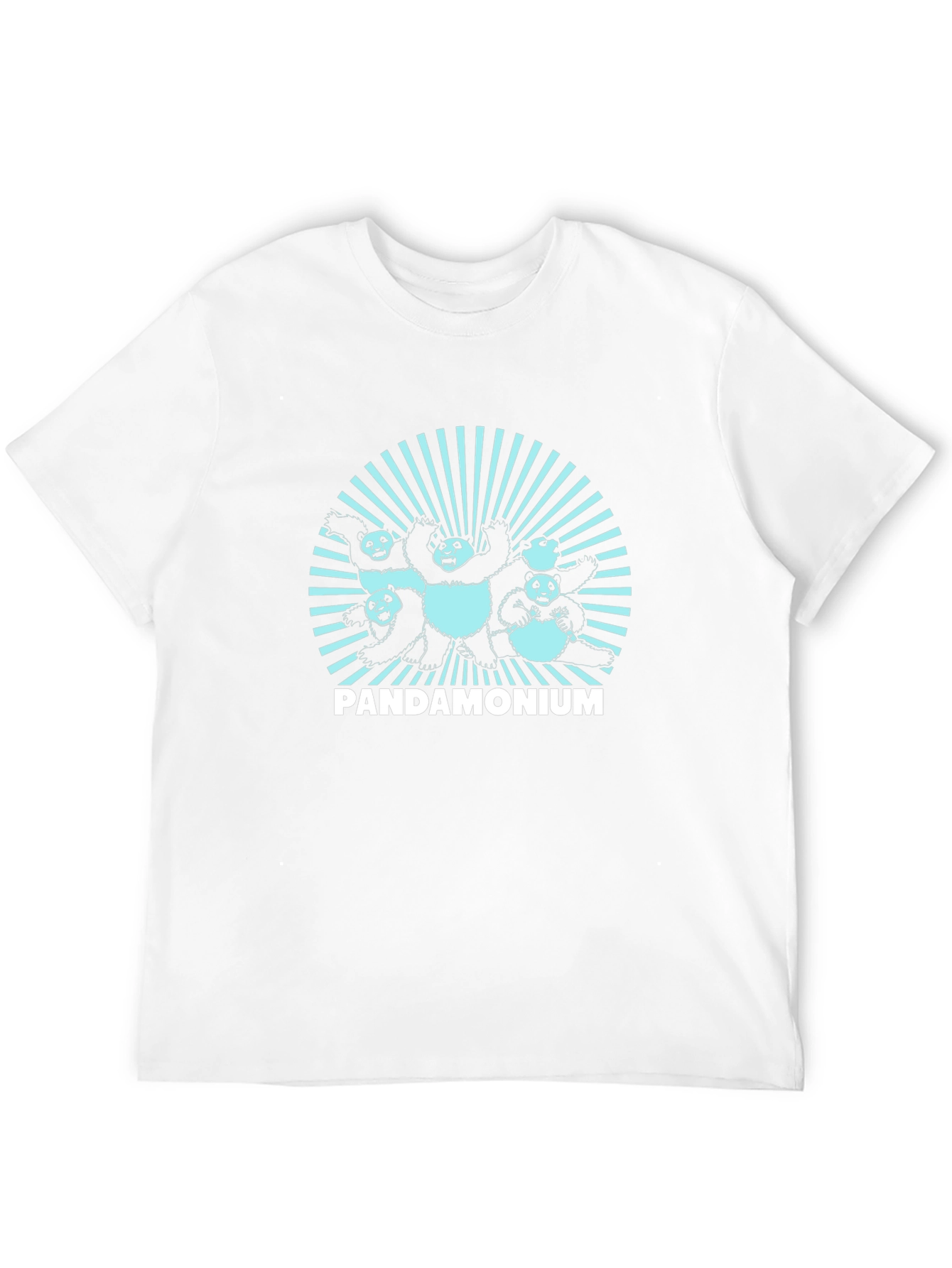 Pandamonium Graphic Tee - Cool Panda Design