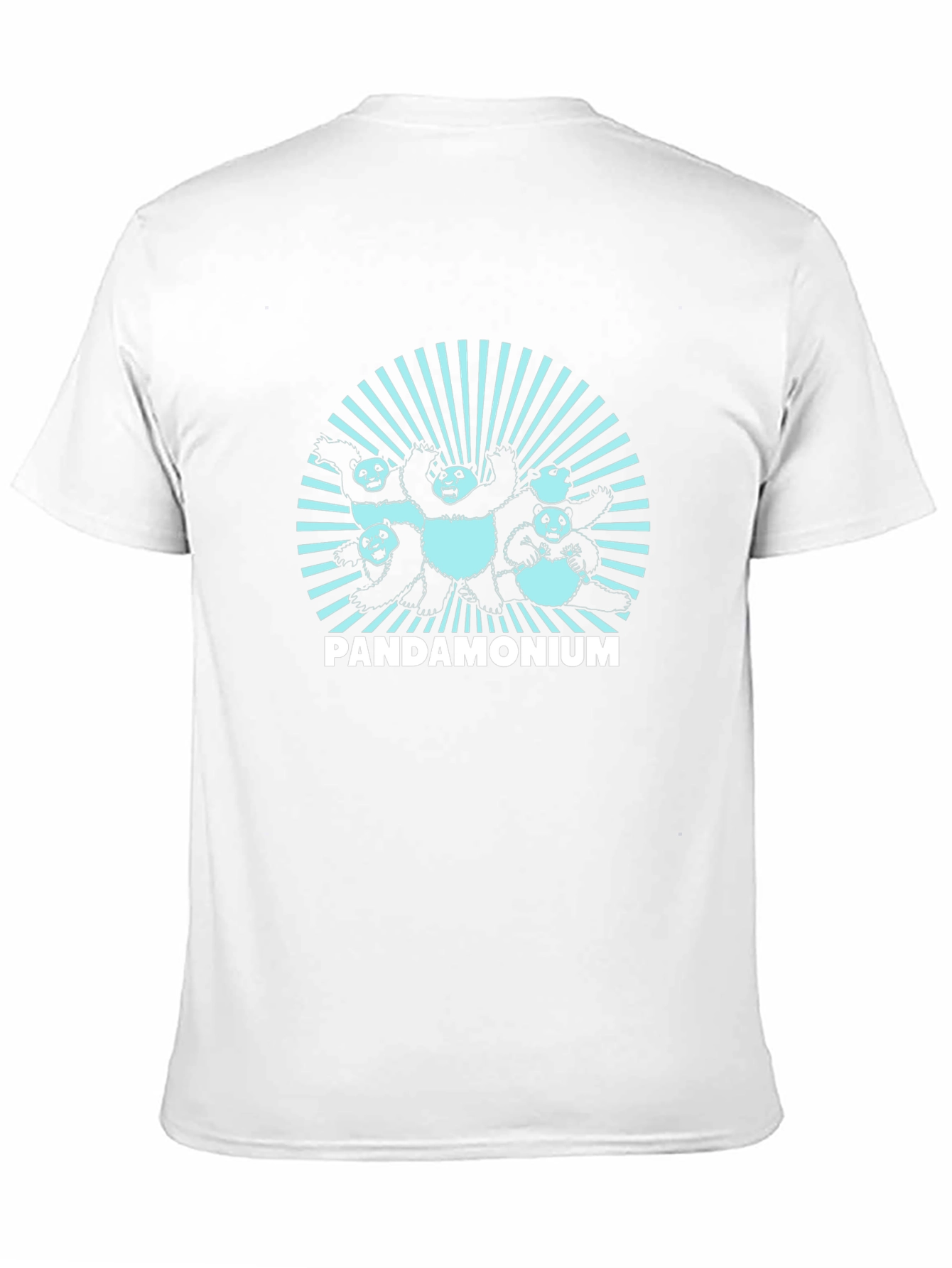 Pandamonium Graphic Tee - Cool Panda Design