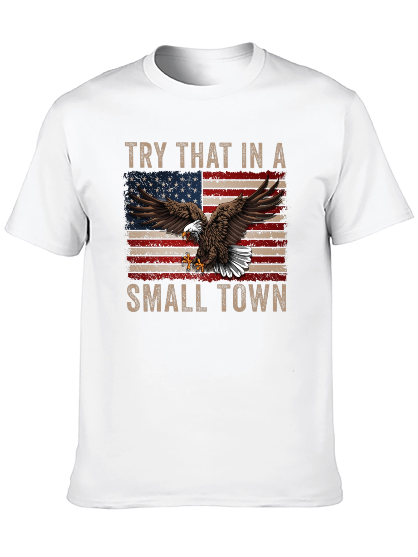 American Eagle Small Town Graphic Tee
