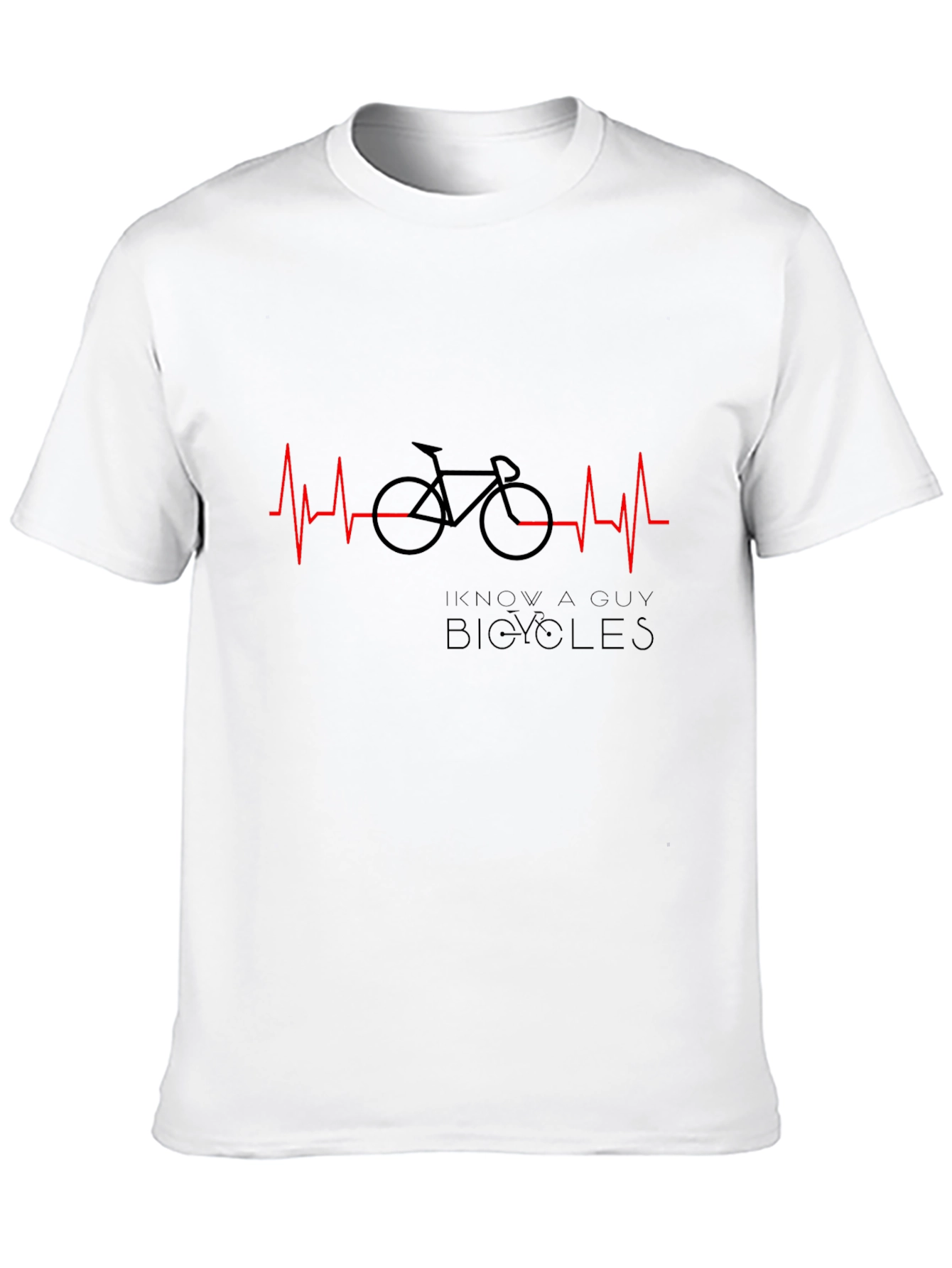 I Know A Guy Bicycles Graphic Tee - Black