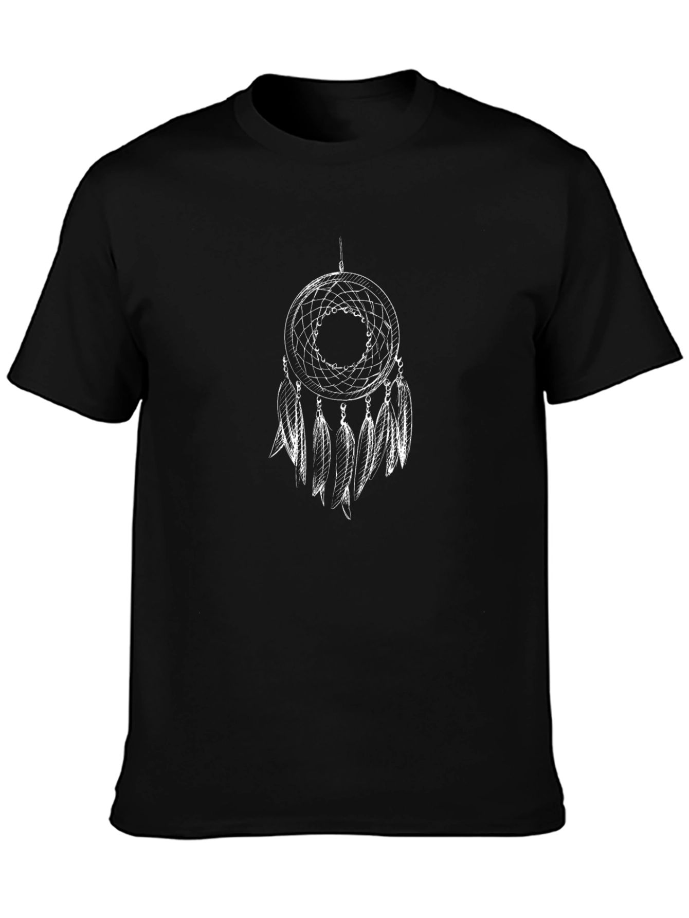 Dreamcatcher Graphic Black Tee
