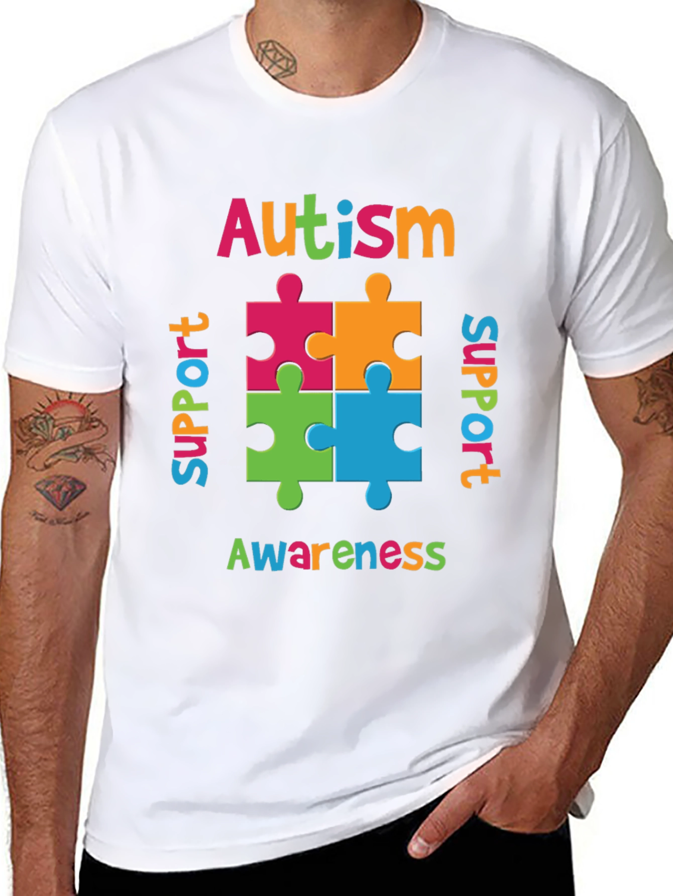 Autism Awareness Support T-Shirt