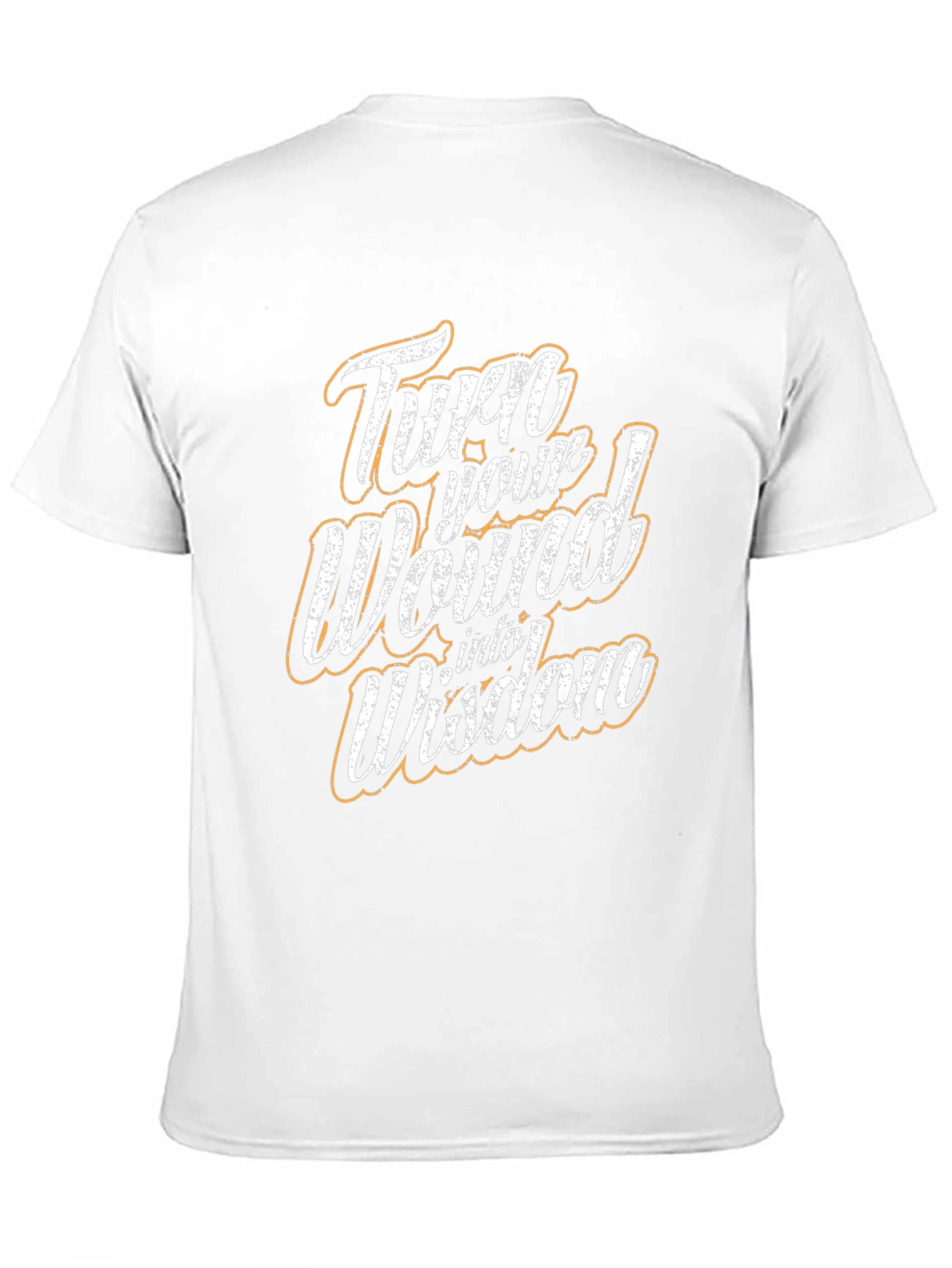 Turn Your Wound Into Wisdom Black Graphic Tee