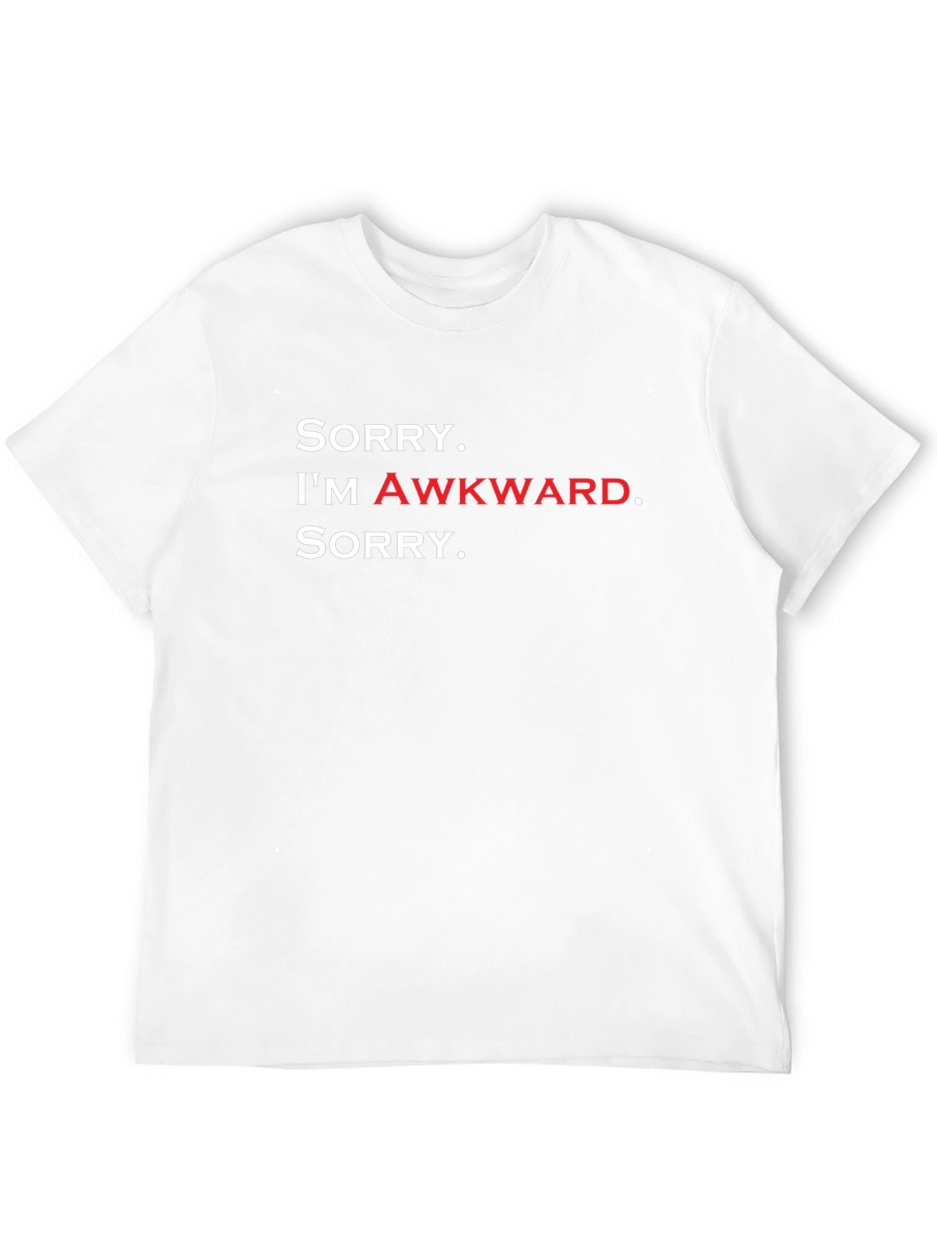 Sorry Im Awkward Graphic Tee