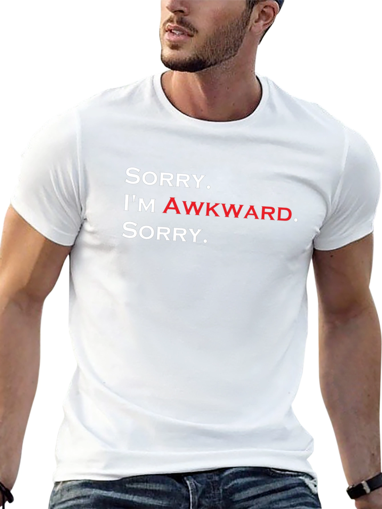 Sorry Im Awkward Graphic Tee