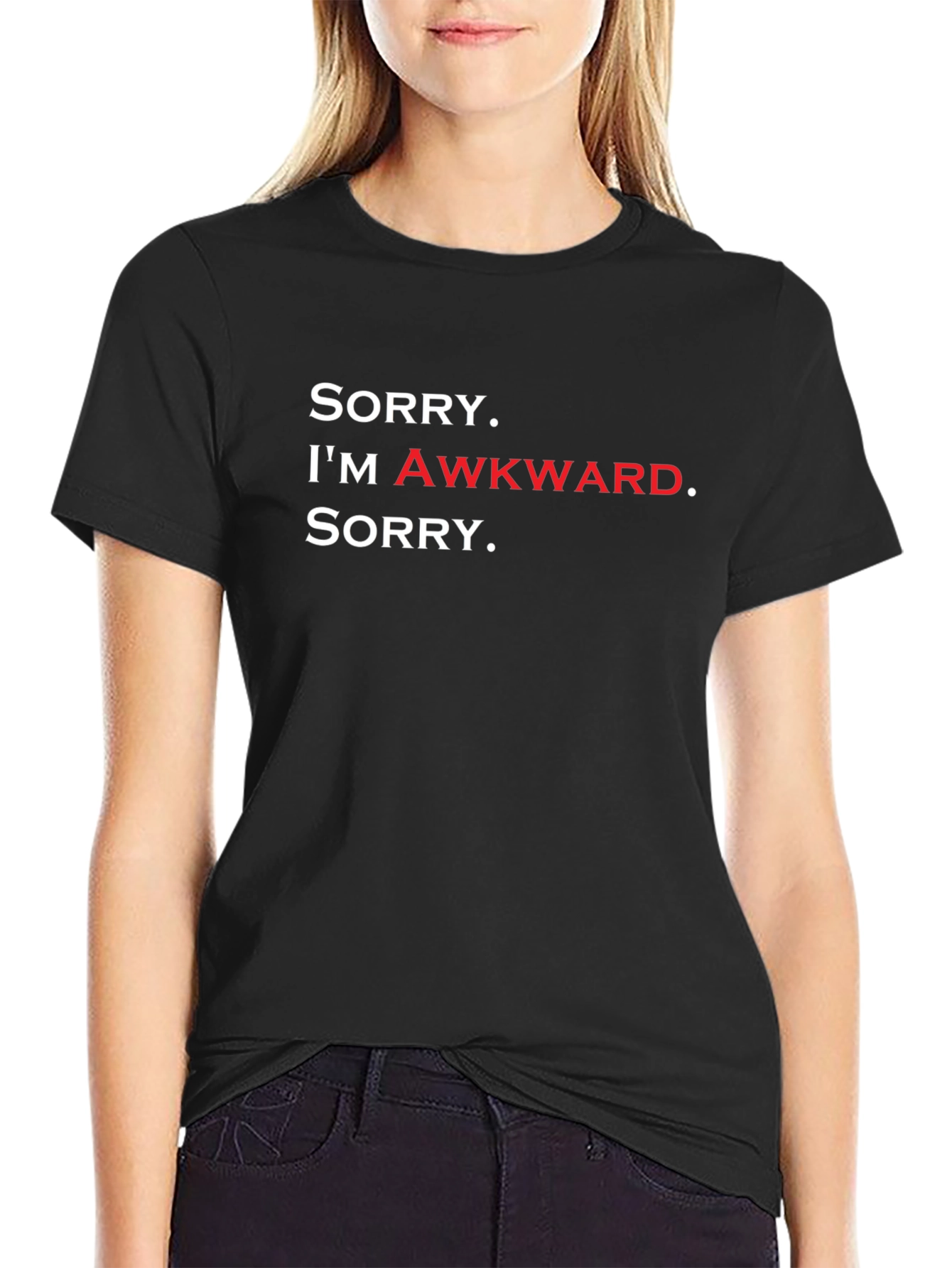 Sorry Im Awkward Graphic Tee