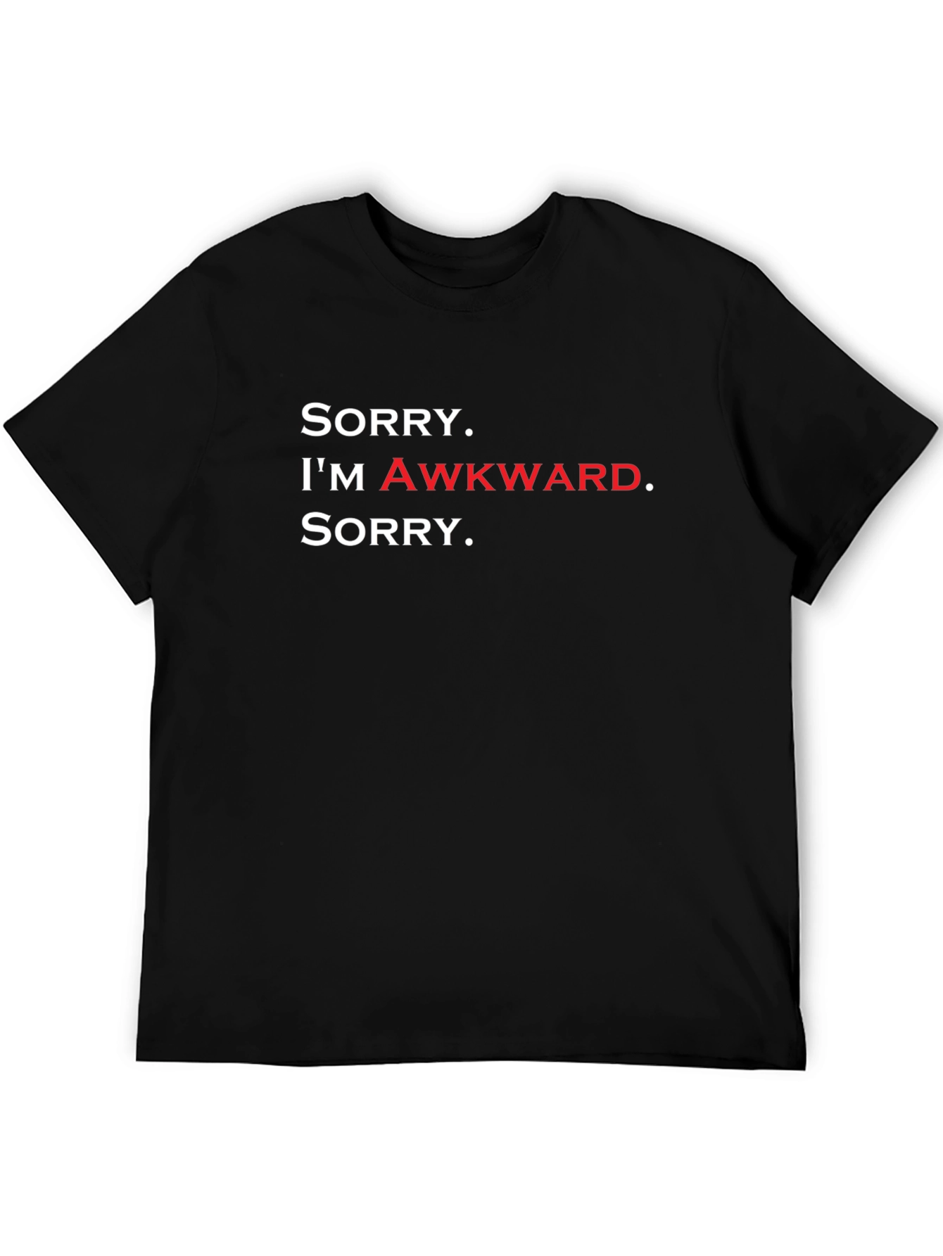 Sorry Im Awkward Graphic Tee