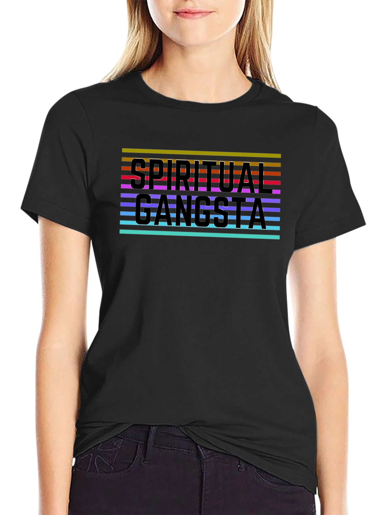 Spiritual Gangsta Graphic T-Shirt - Relaxed Fit