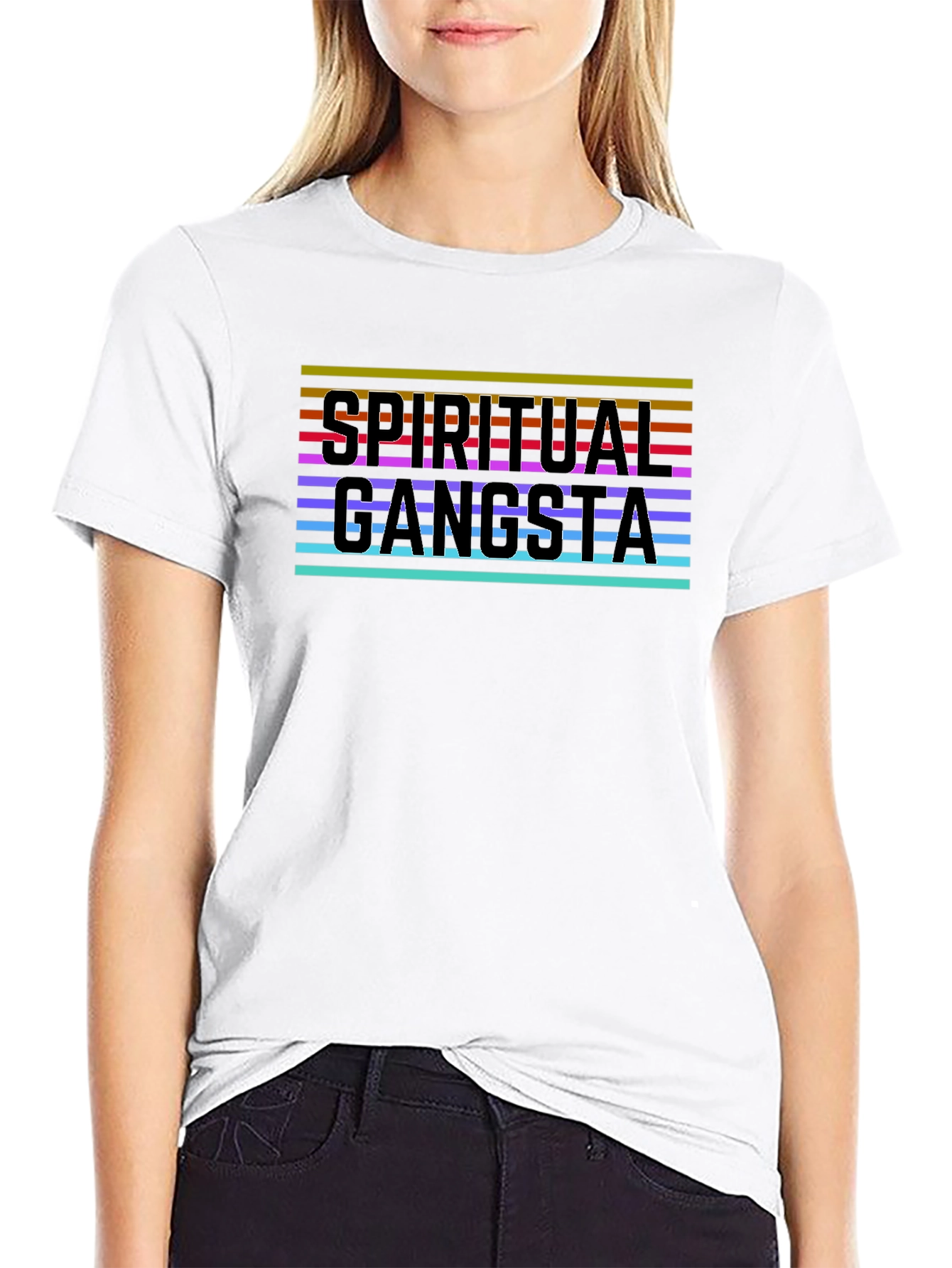 Spiritual Gangsta Graphic T-Shirt - Relaxed Fit