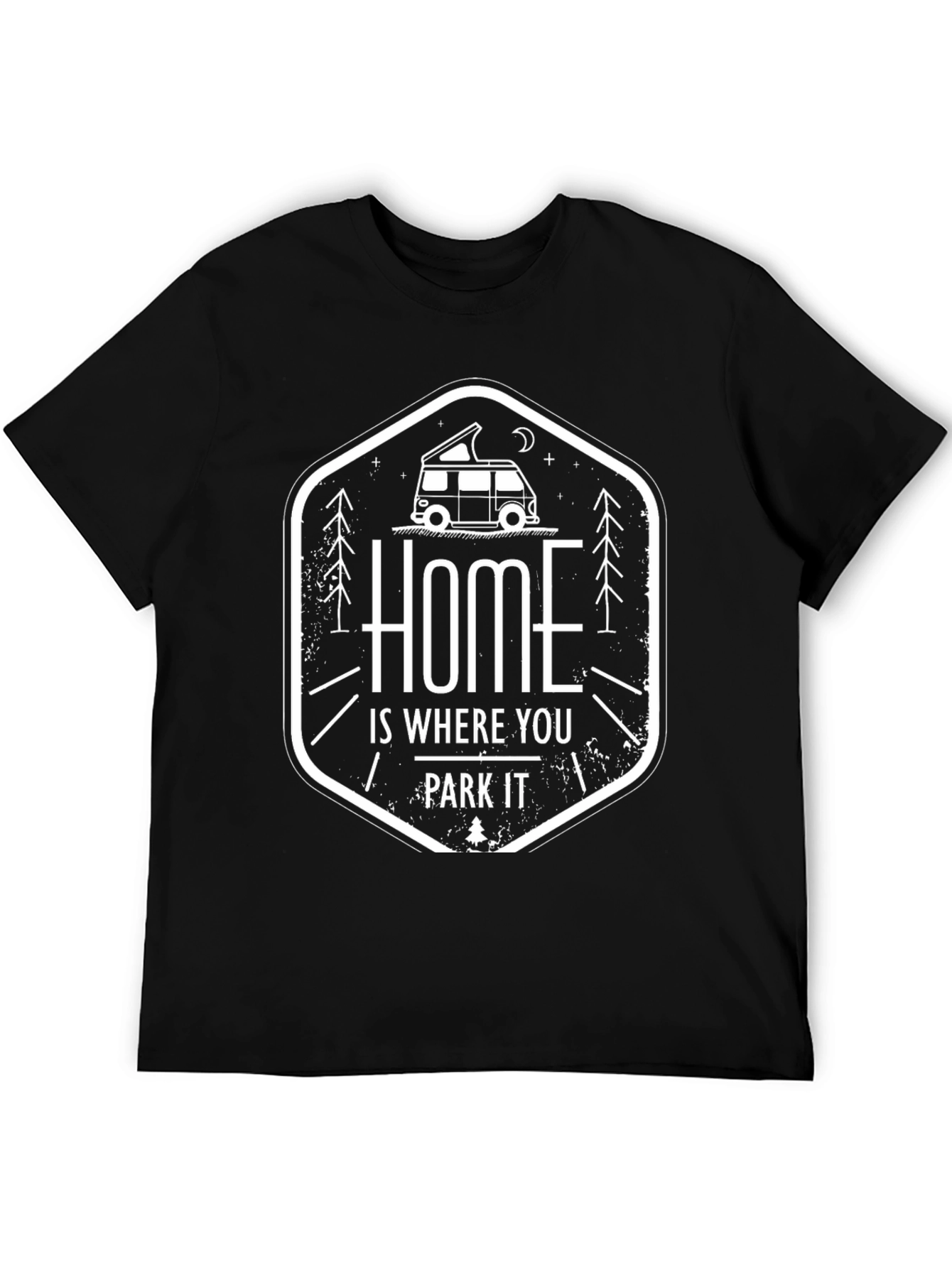 Home is Where You Park It Camping T-Shirt