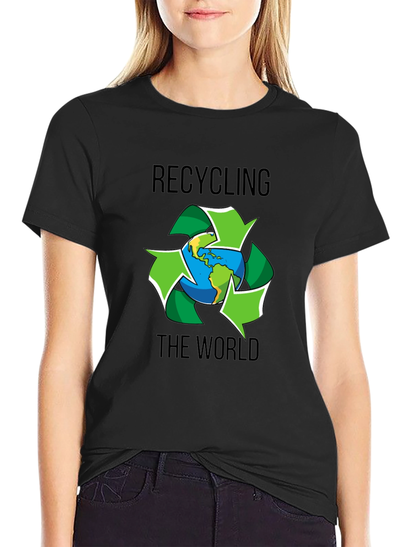 Recycling The World Graphic T-Shirt