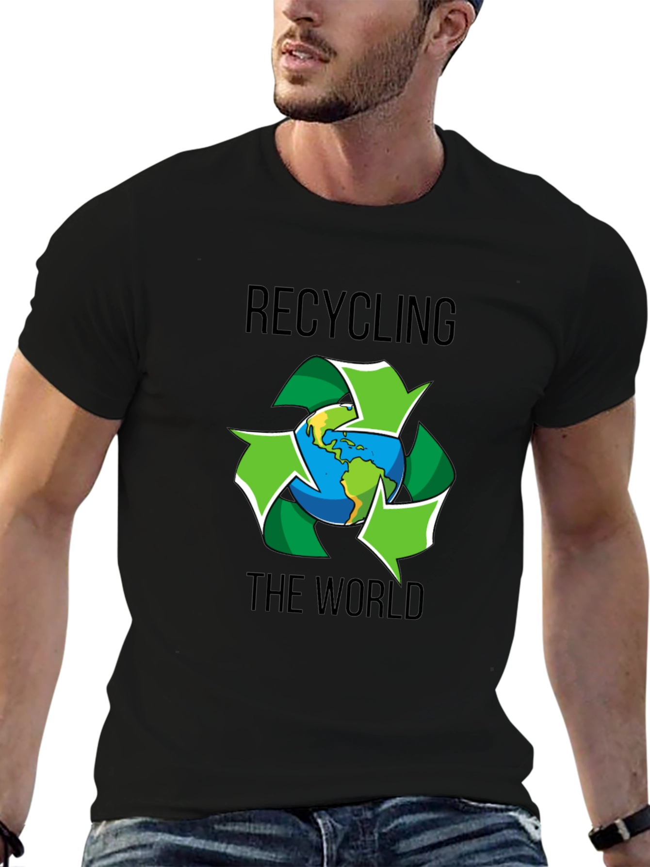 Recycling The World Graphic T-Shirt