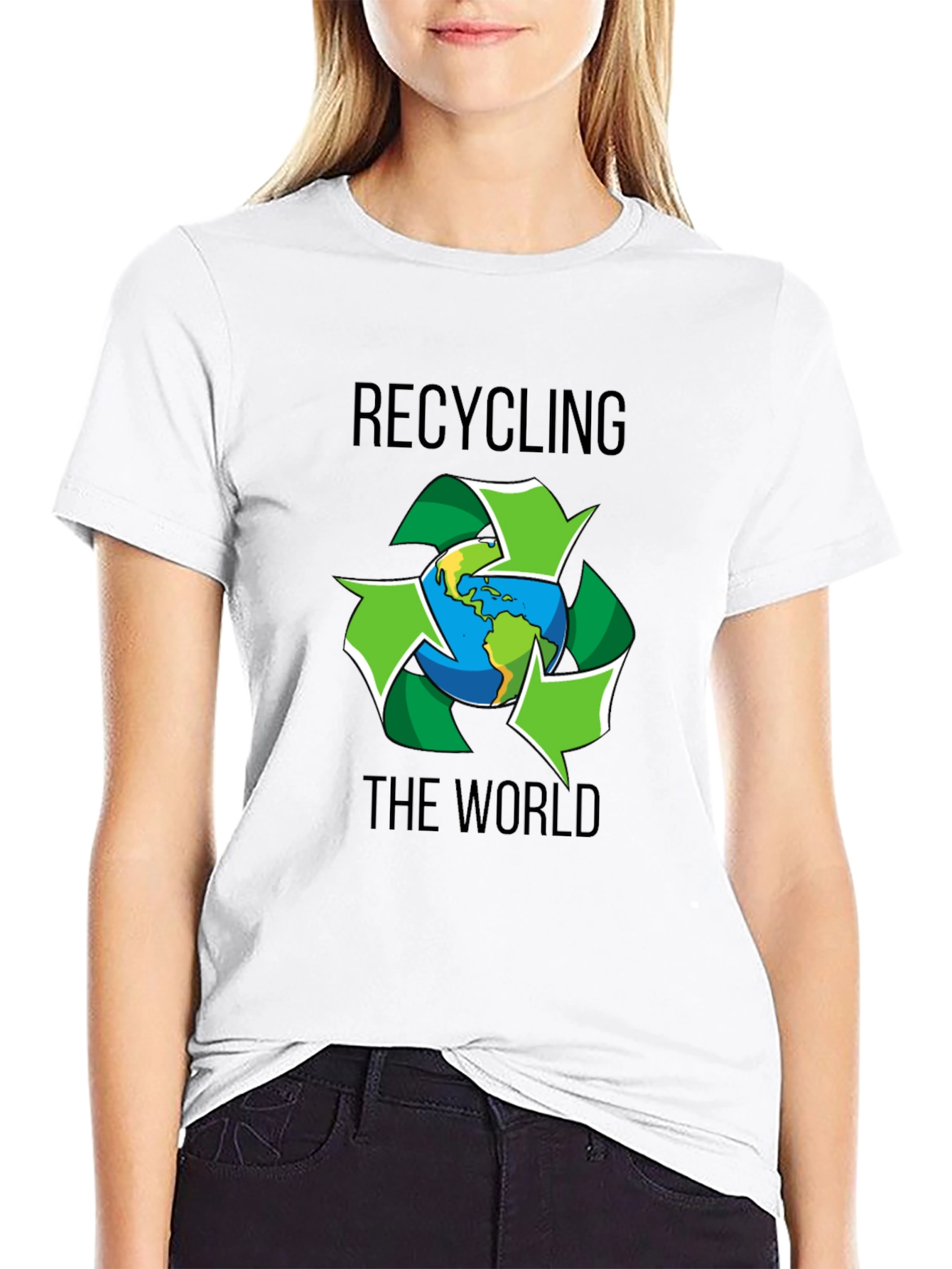 Recycling The World Graphic T-Shirt