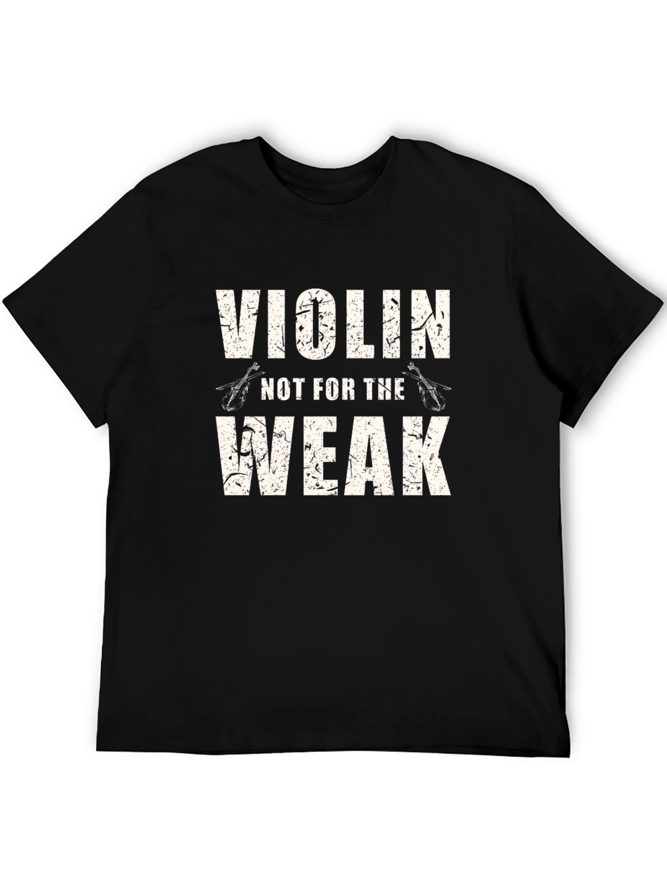 Violin Not For The Weak Graphic Tee