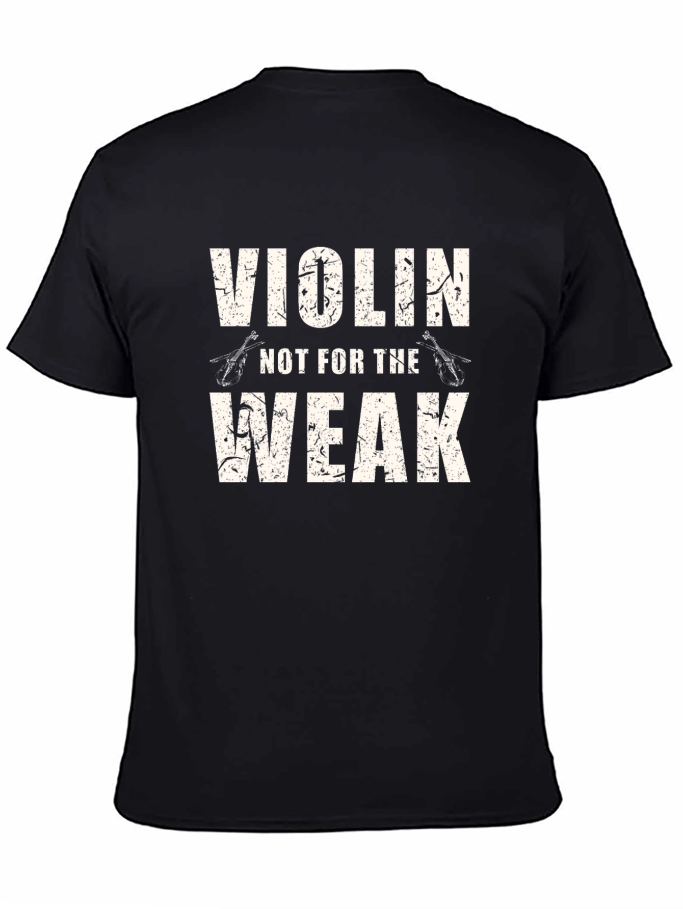 Violin Not For The Weak Graphic Tee