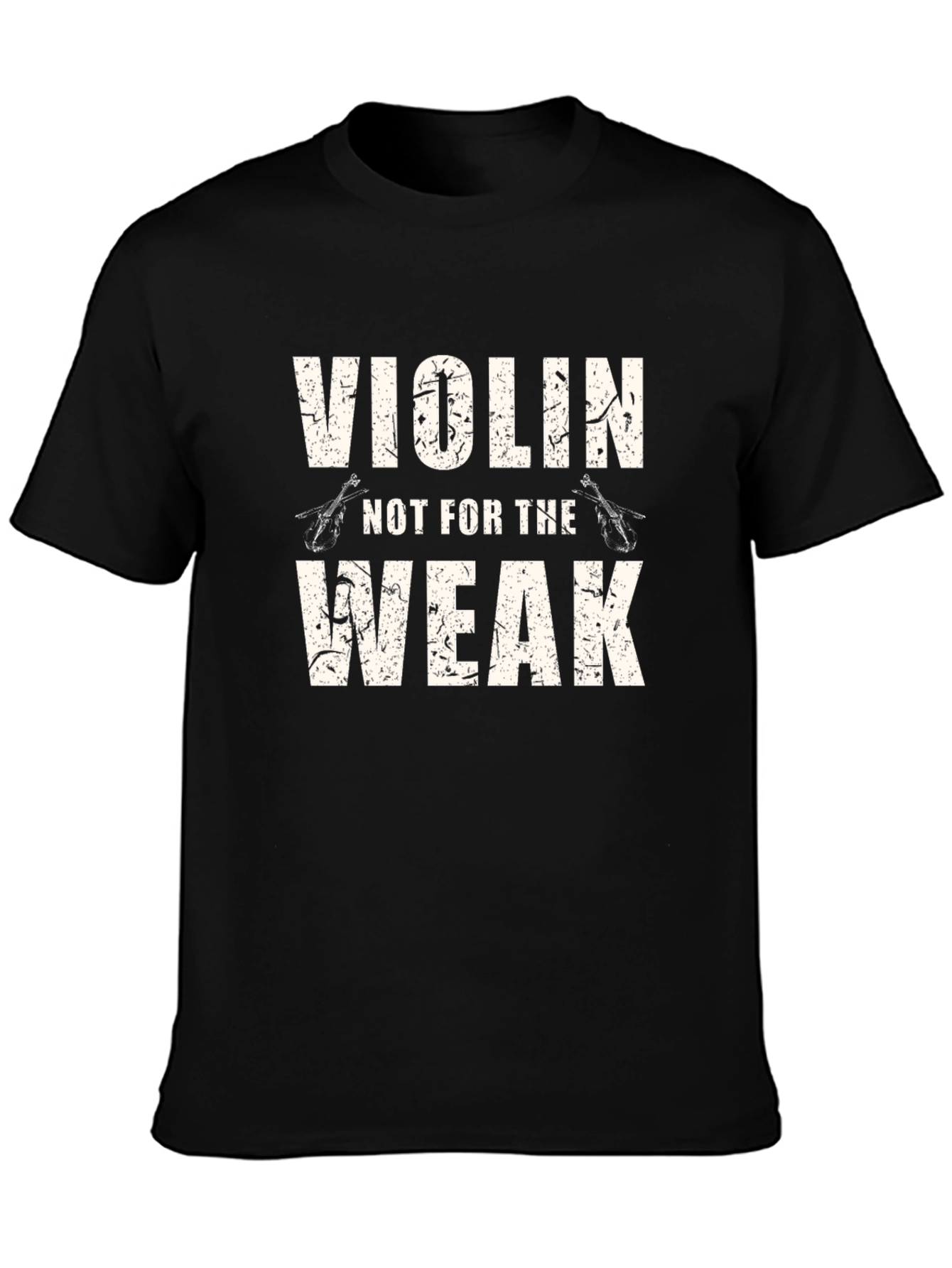 Violin Not For The Weak Graphic Tee